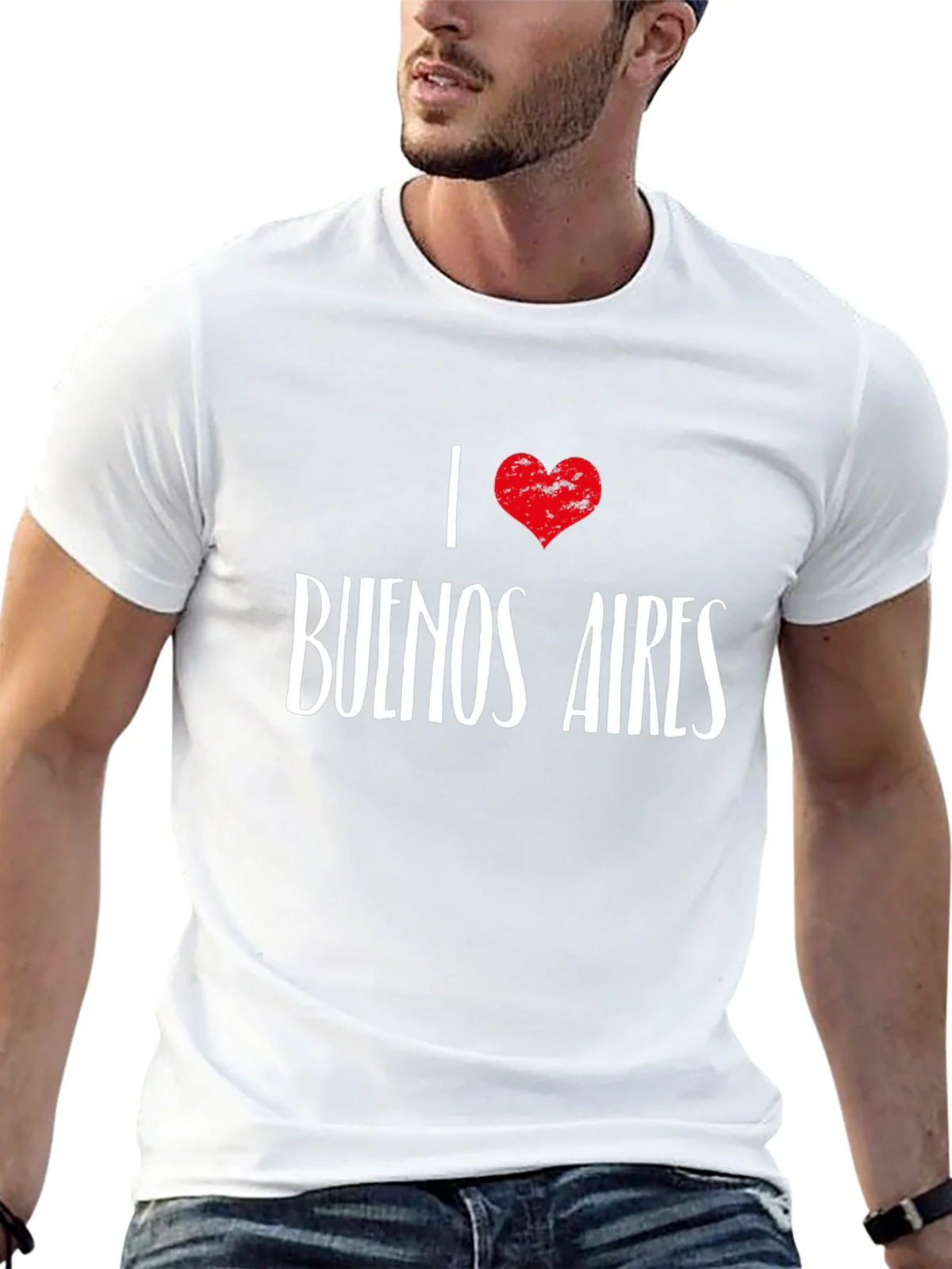 I Love Buenos Aires Black T-Shirt product image 12