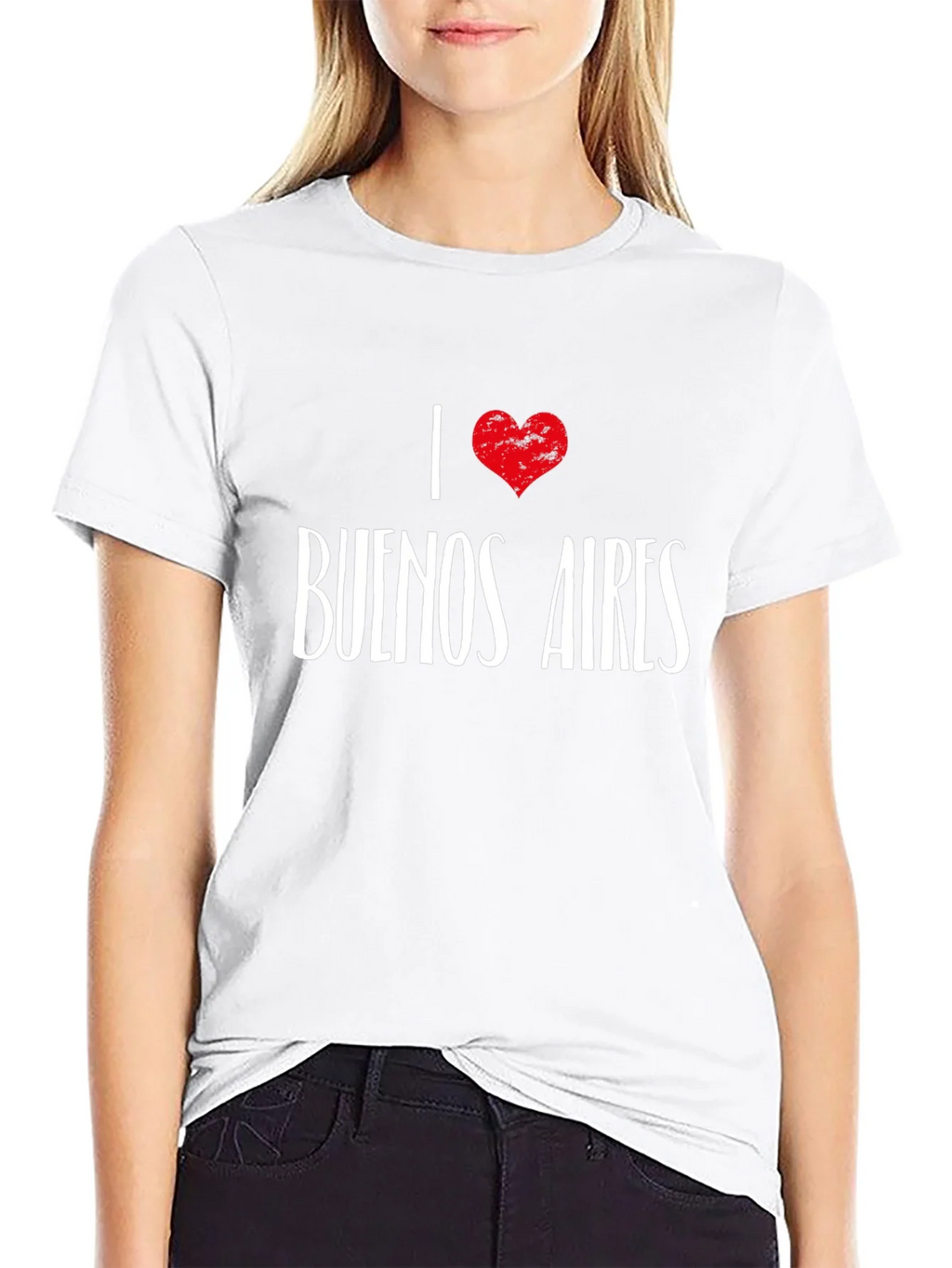 I Love Buenos Aires Black T-Shirt product image 8