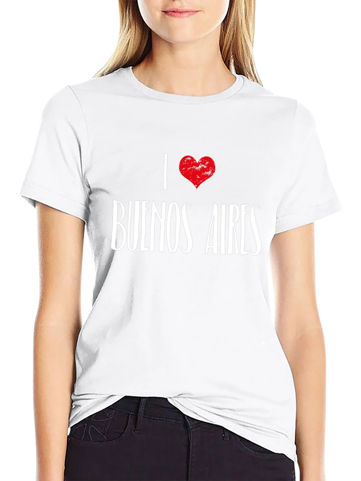 I Love Buenos Aires Black T-Shirt product image 8