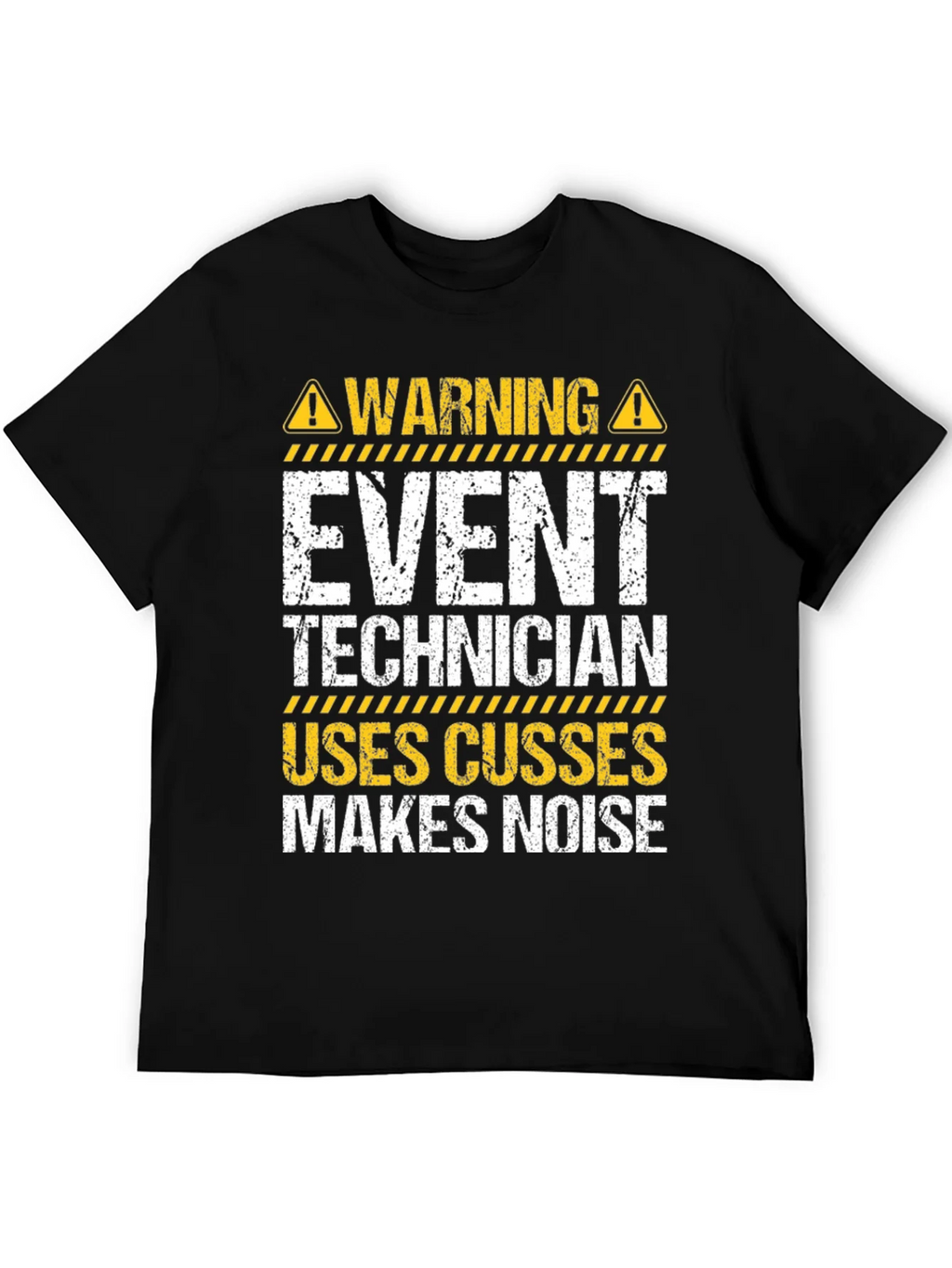 Event Technician Warning T-Shirt product image 5
