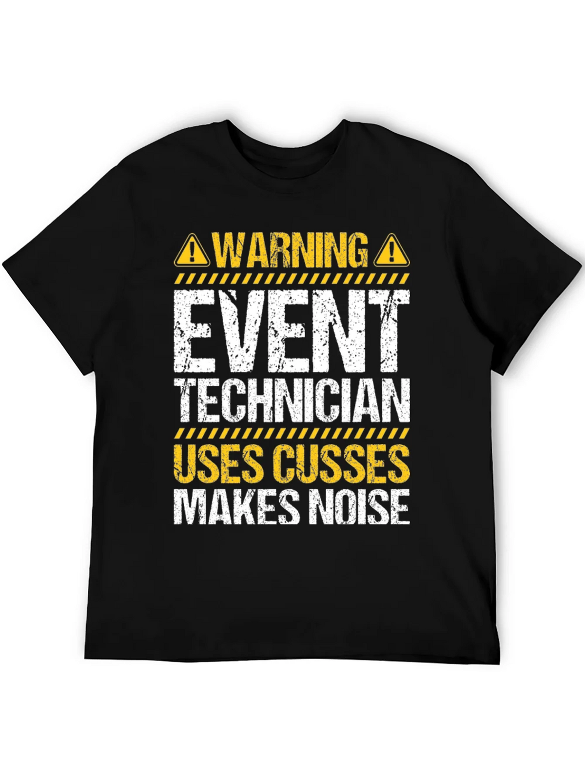 Event Technician Warning T-Shirt product image 5