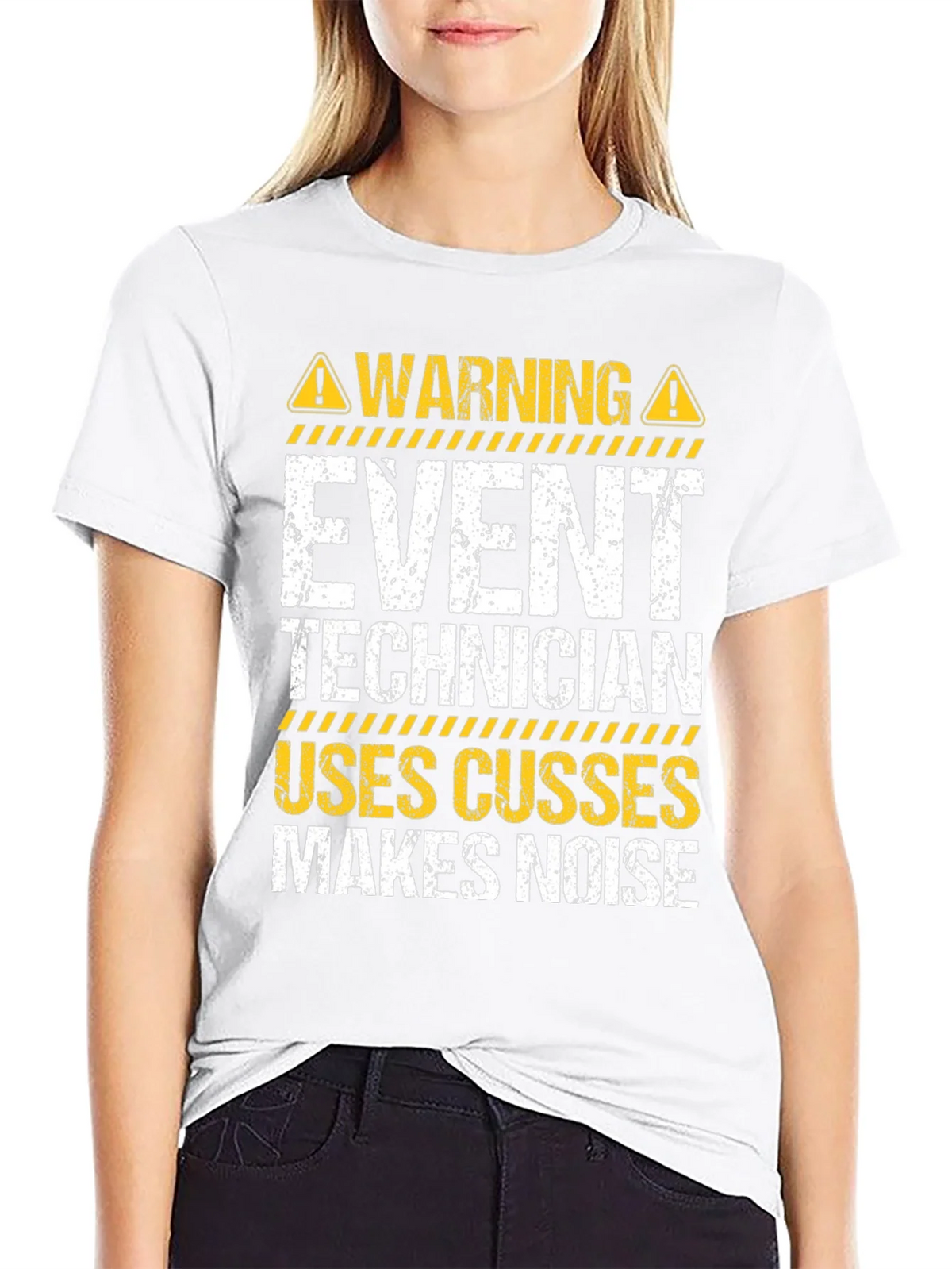 Event Technician Warning T-Shirt product image 8