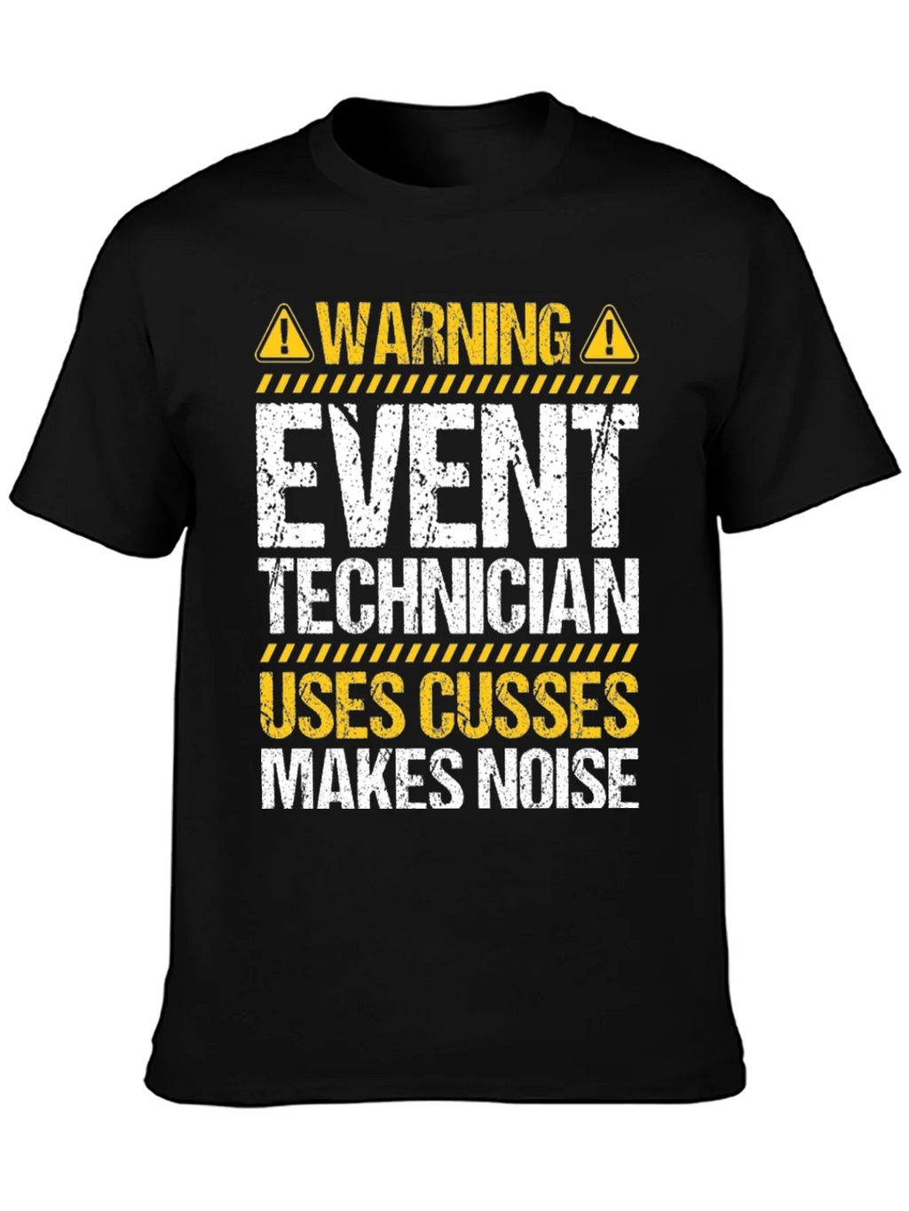 Event Technician Warning T-Shirt product image 3