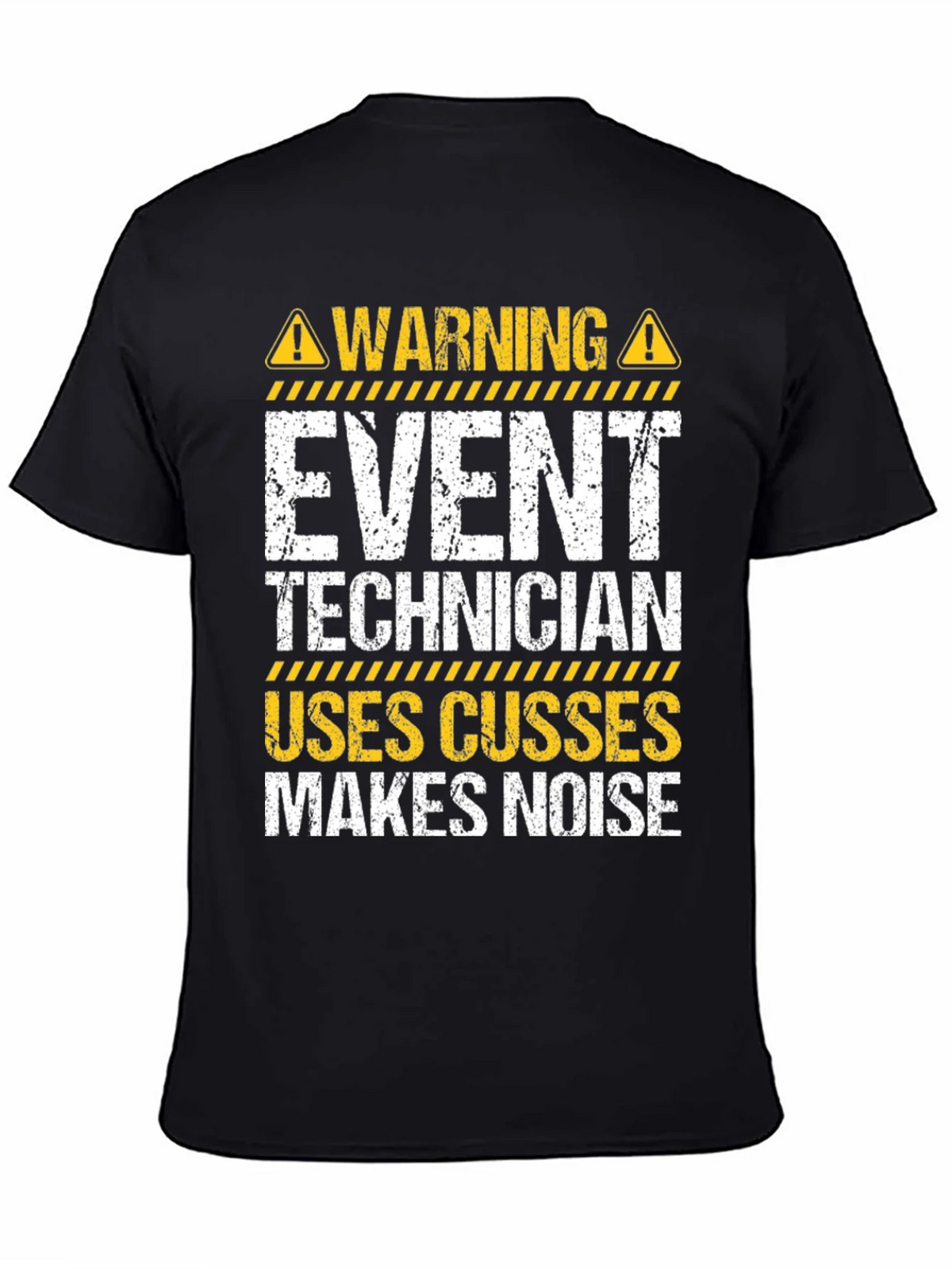 Event Technician Warning T-Shirt product image 4