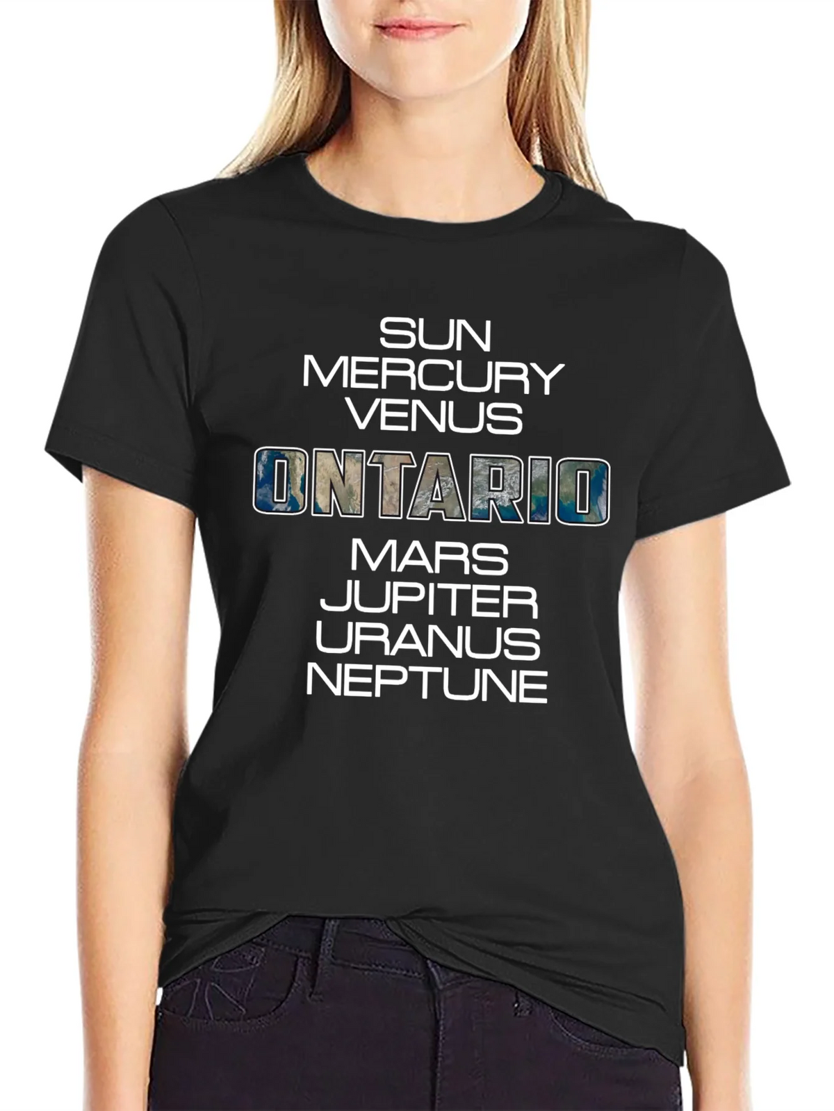 Ontario T-Shirt Planetary Theme product image 2