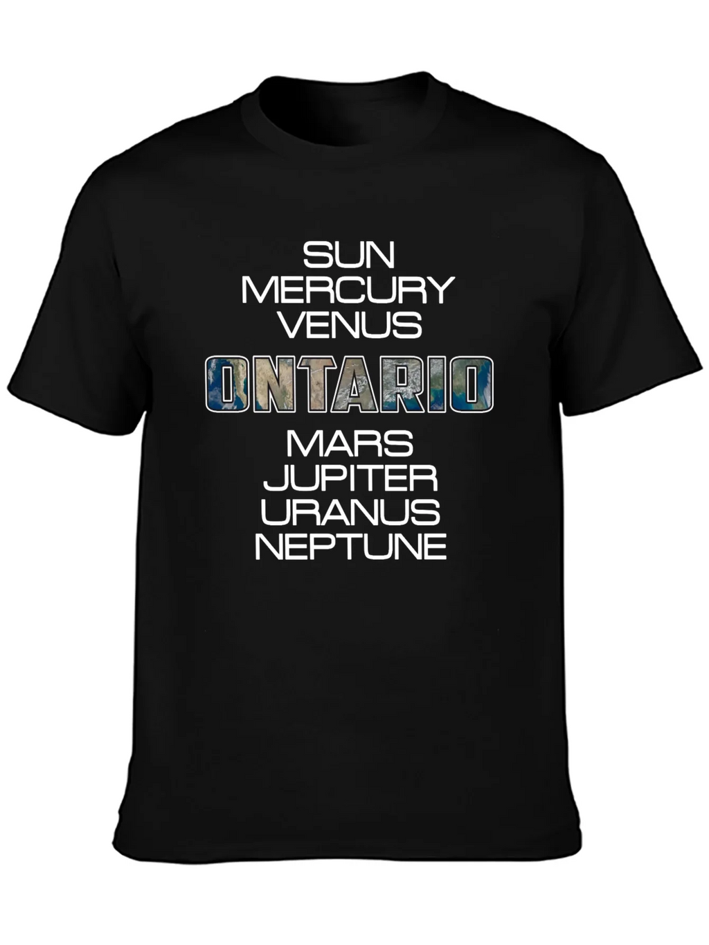 Ontario T-Shirt Planetary Theme product image 3