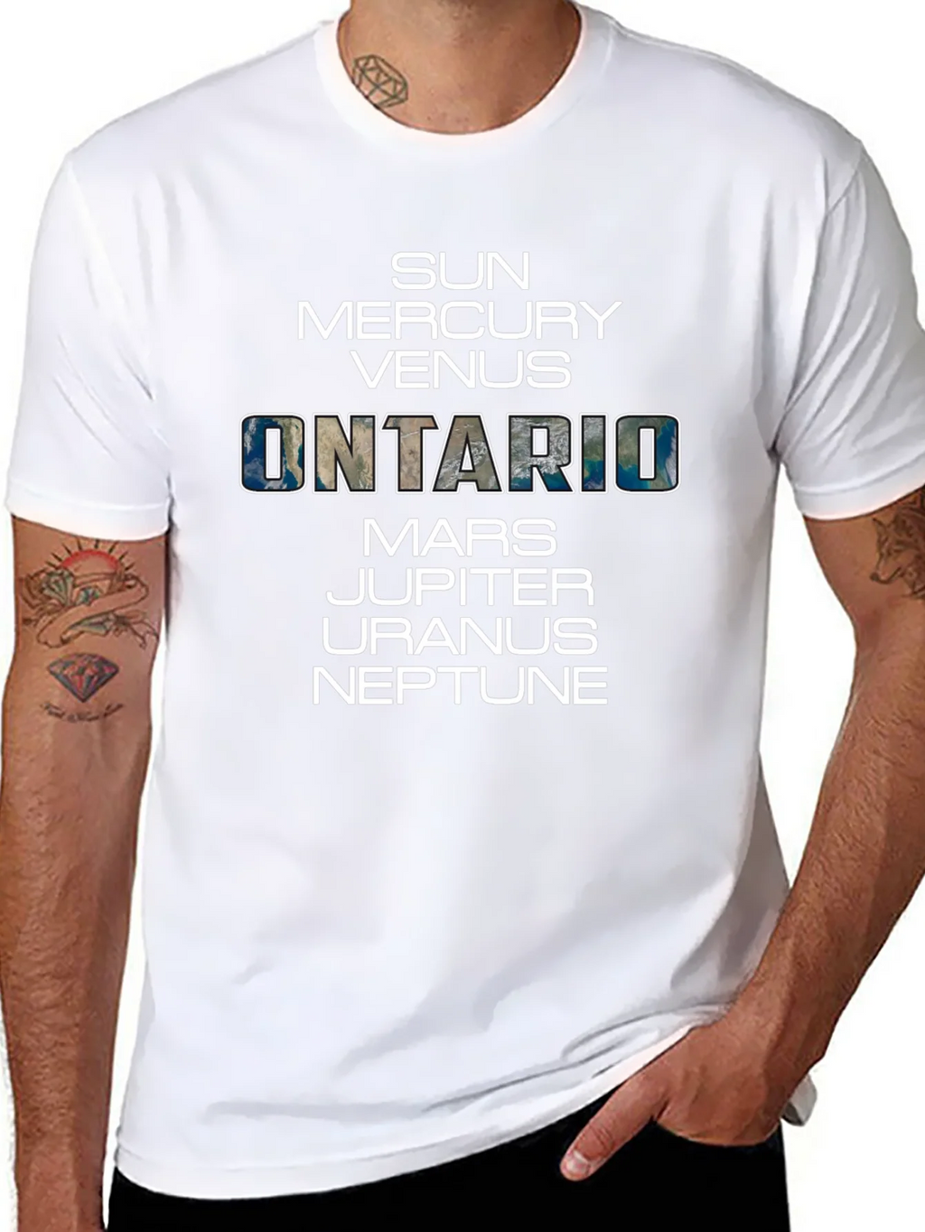 Ontario T-Shirt Planetary Theme product image 7