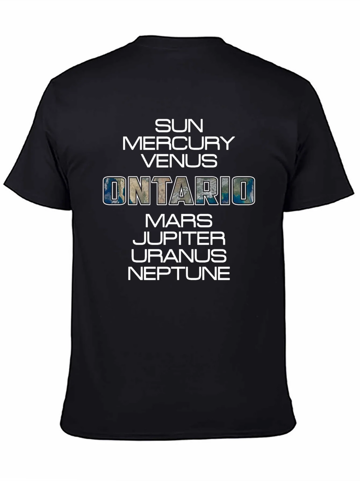 Ontario T-Shirt Planetary Theme product image 4