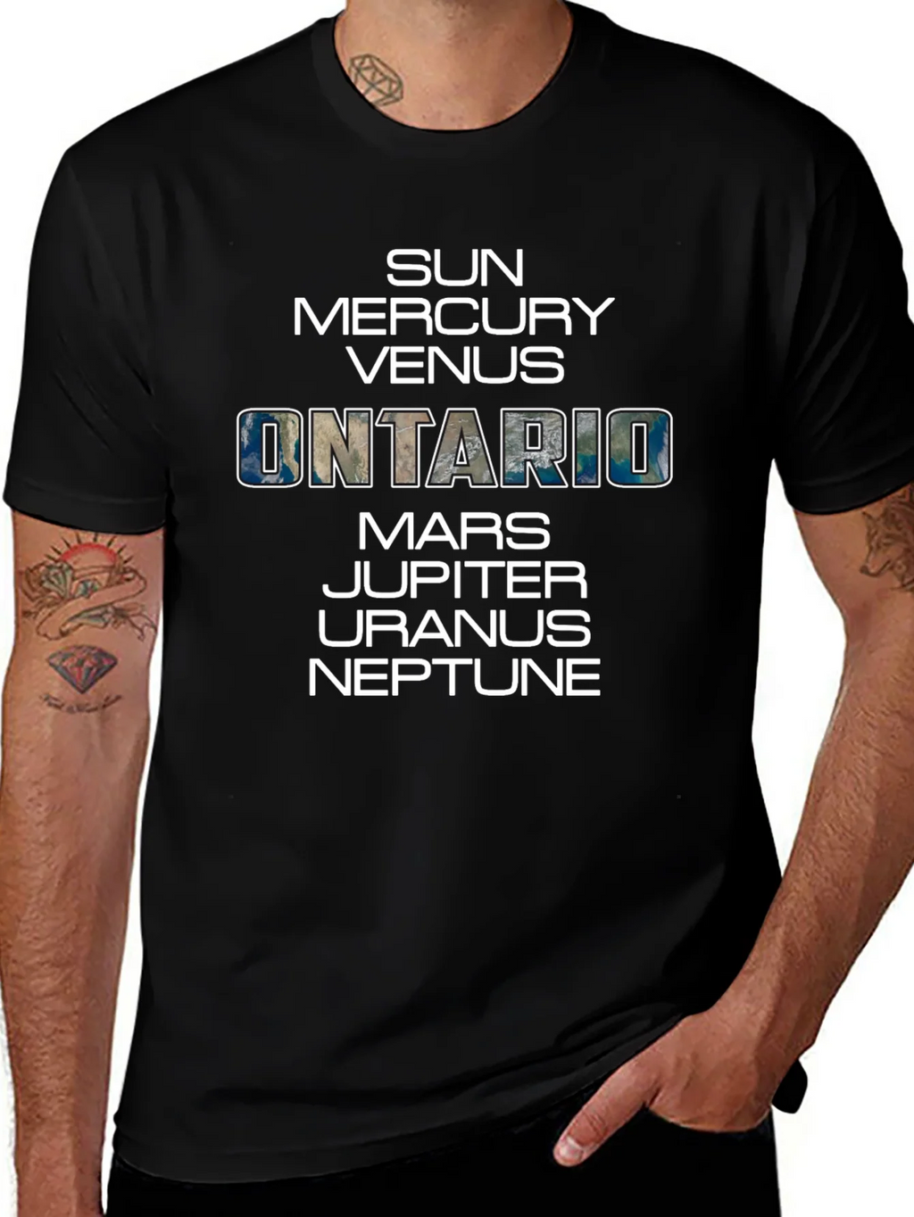 Ontario T-Shirt Planetary Theme product image 1