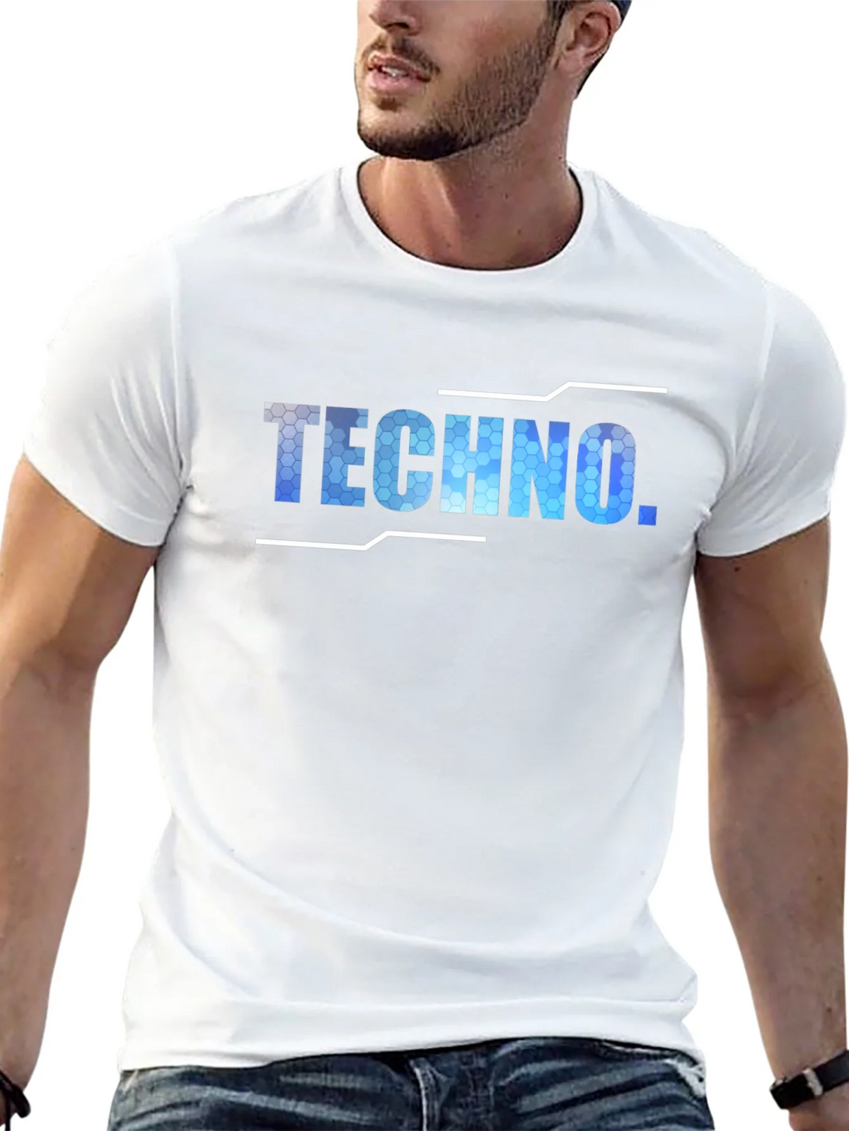 Techno Graphic T-Shirt - Cool Urban Style product image 12