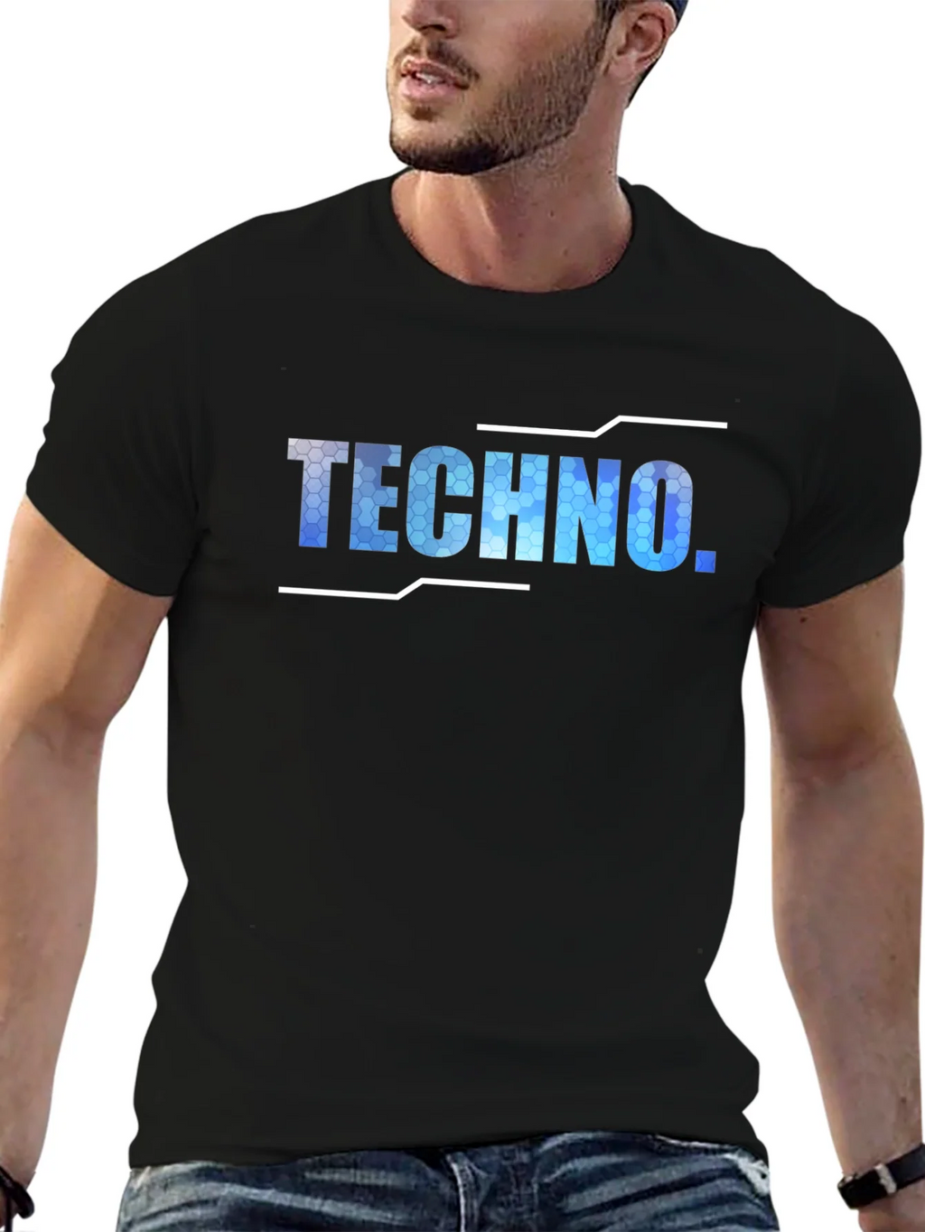 Techno Graphic T-Shirt - Cool Urban Style product image 6