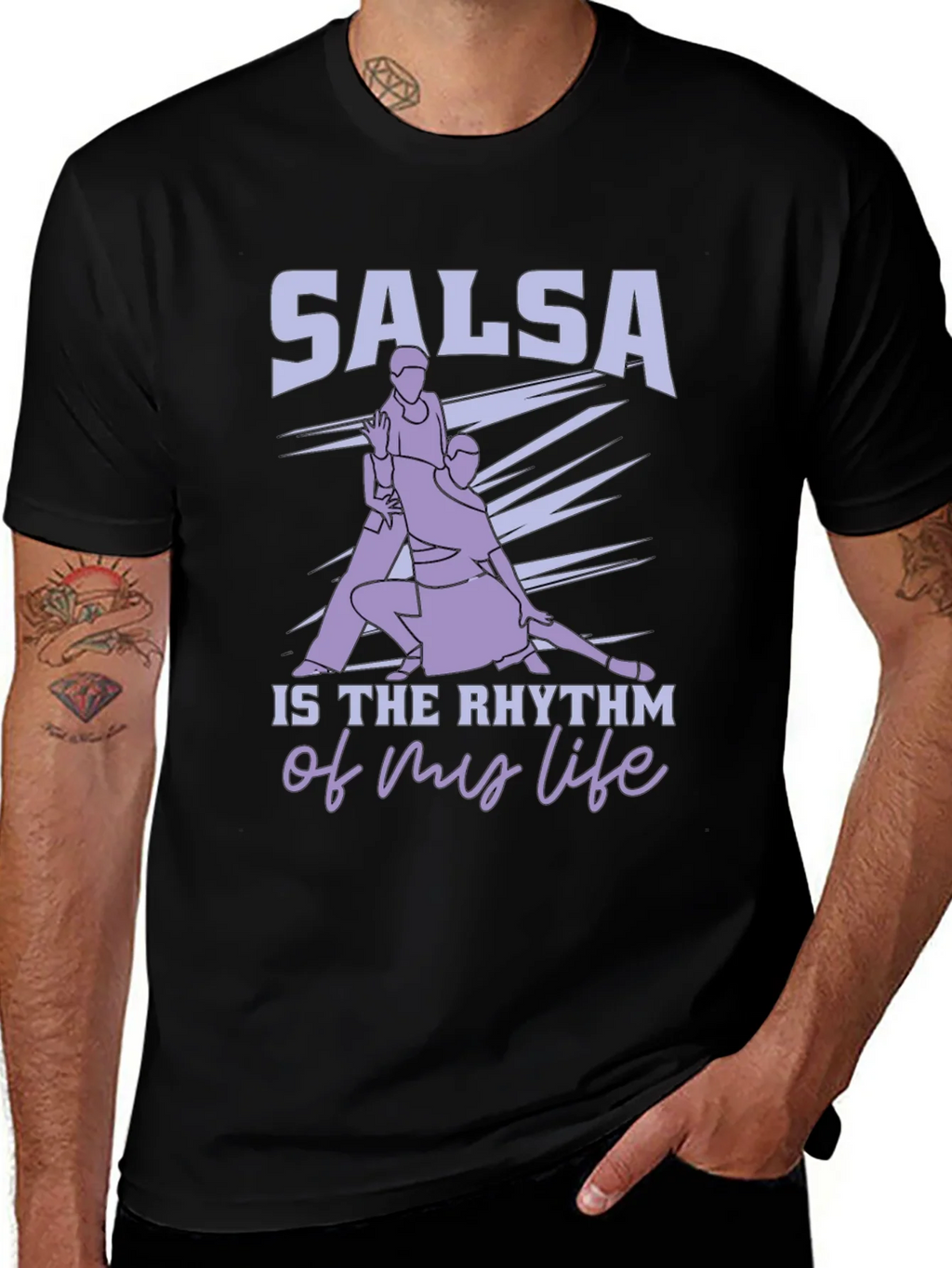Salsa Rhythm T-Shirt - Dance Life product image 1