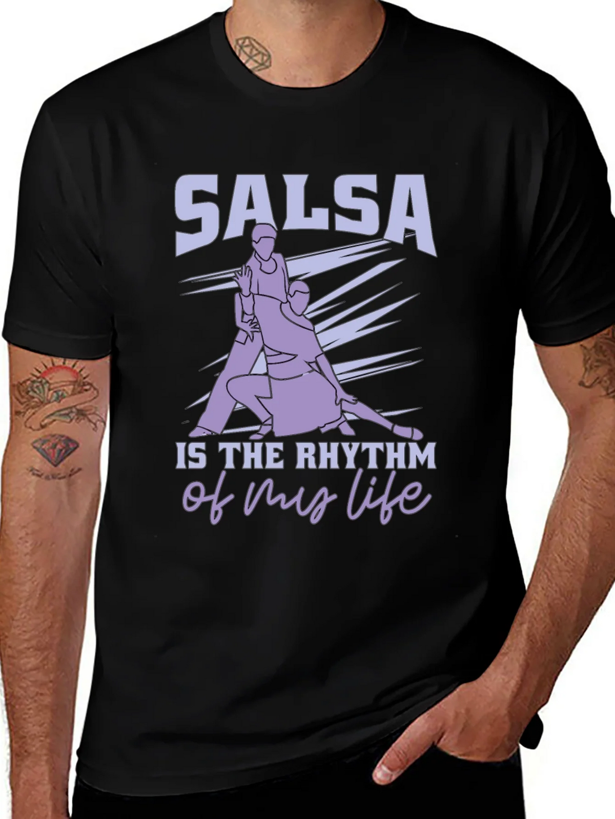 Salsa Rhythm T-Shirt - Dance Life product image 1