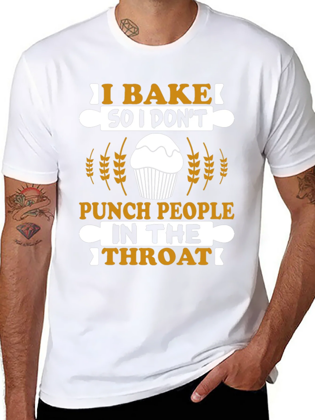 I Bake T-Shirt - Funny Baking Apparel product image 7