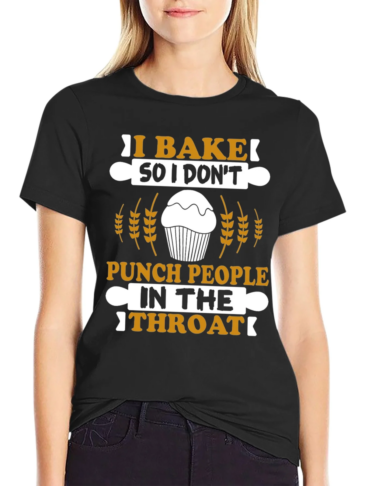 I Bake T-Shirt - Funny Baking Apparel product image 2