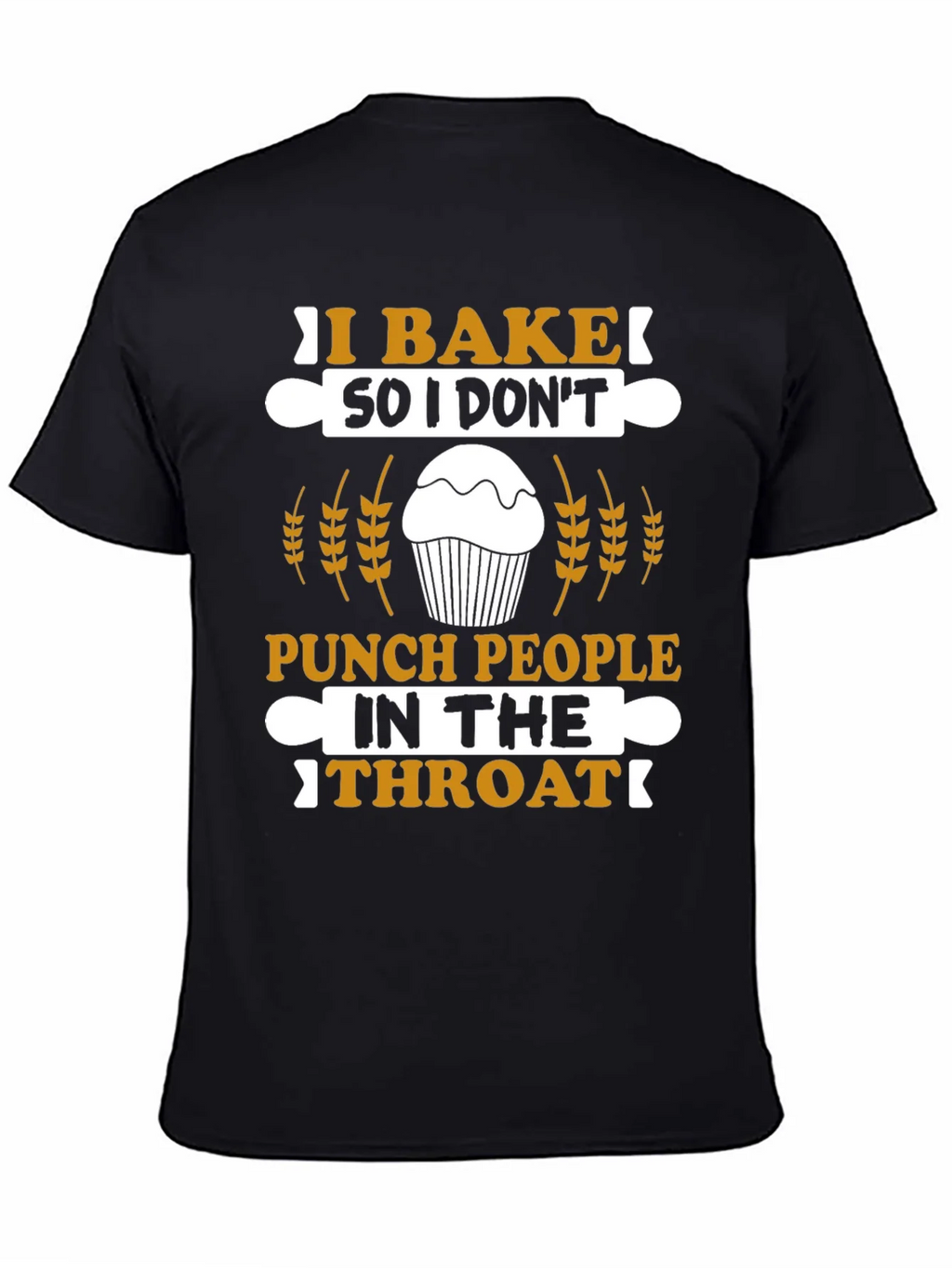 I Bake T-Shirt - Funny Baking Apparel product image 4