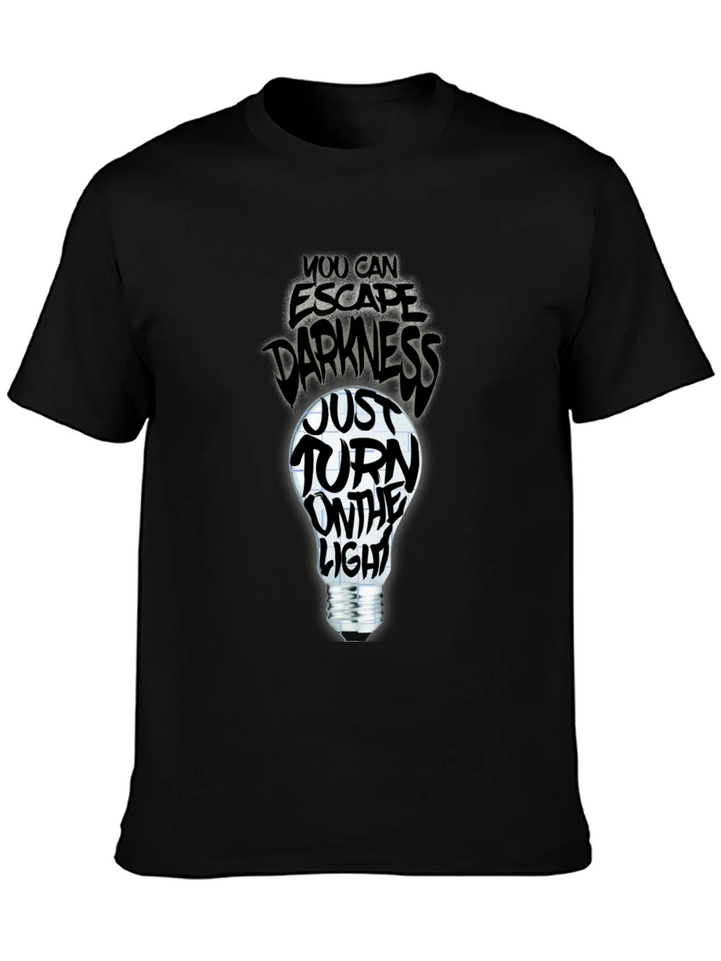 Escape Darkness T-Shirt: Turn on the Light product image 3