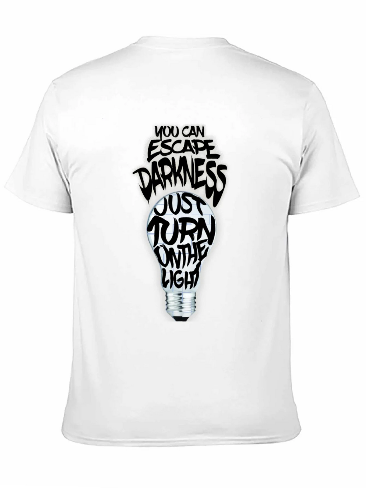 Escape Darkness T-Shirt: Turn on the Light product image 9