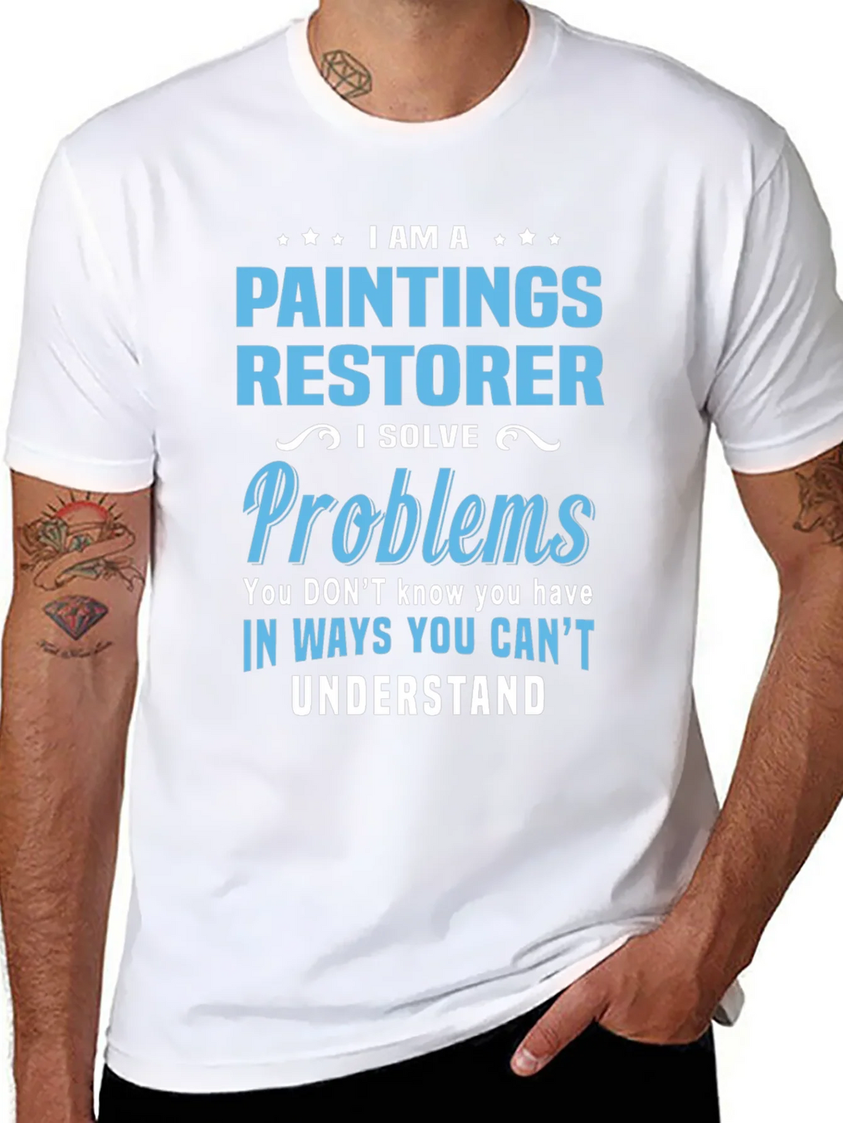 Paintings Restorer T-Shirt product image 7