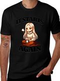 It Starts Again Anime Style Graphic Tee product image 1