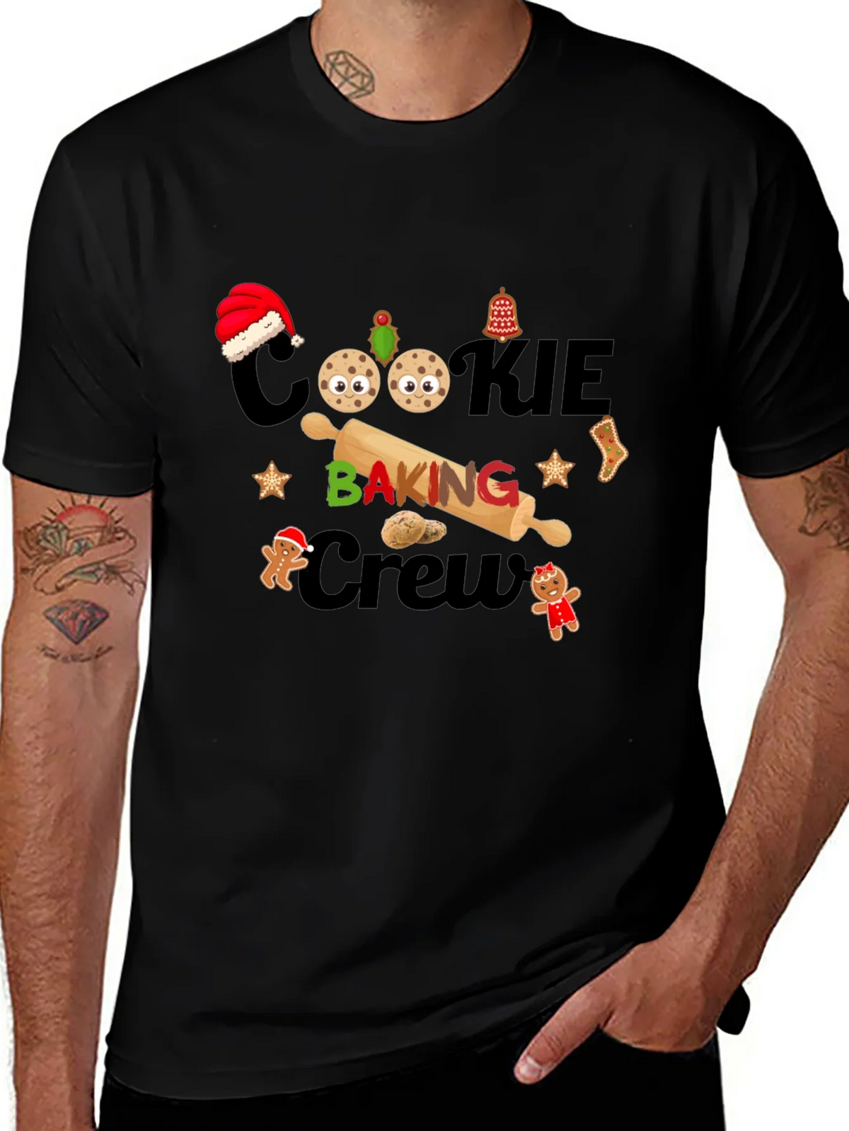 Cookie Baking Crew T-Shirt - Holiday Edition product image 1