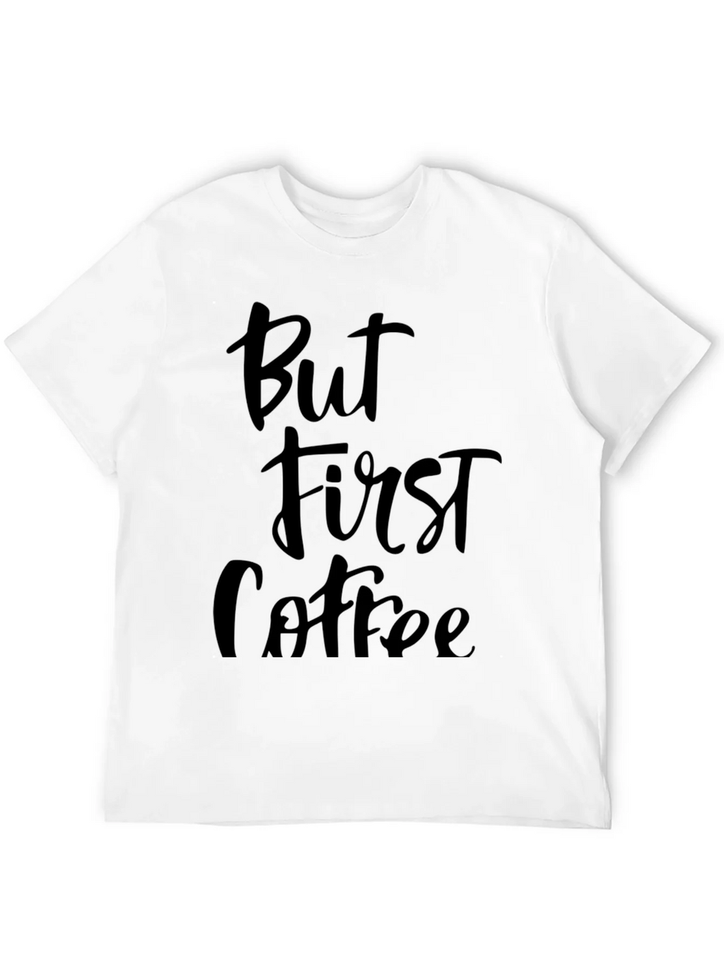 But First Coffee Graphic Tee - Unisex Black T-Shirt product image 8