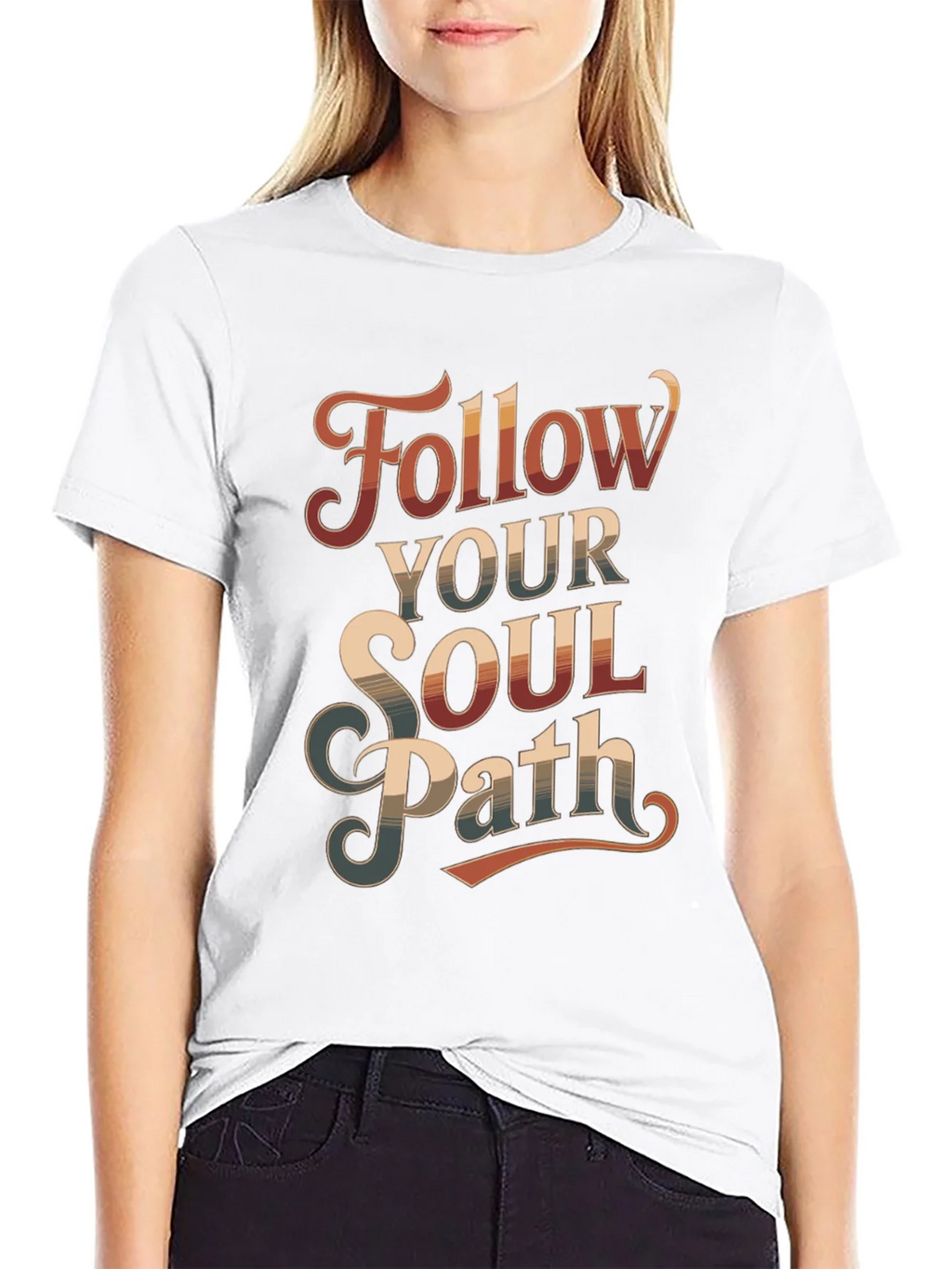 Follow Your Soul Path Graphic Tee - Retro Style product image 8