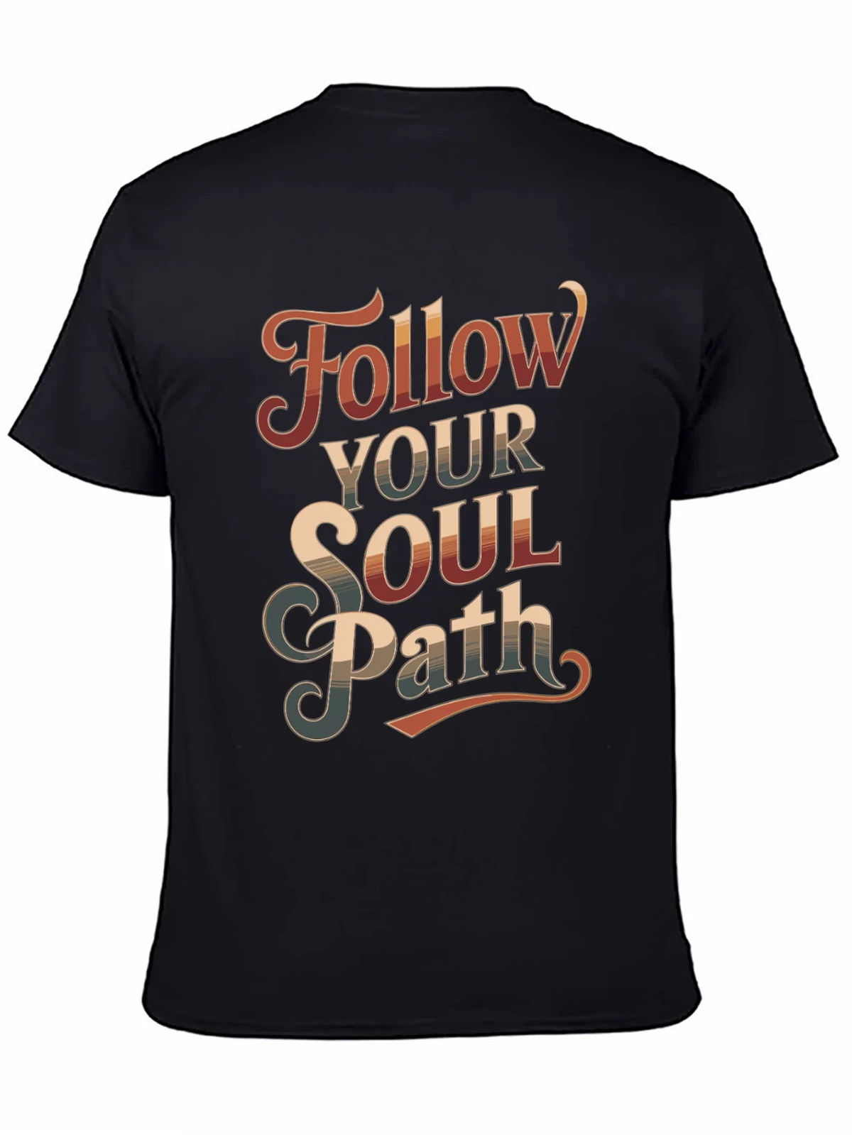 Follow Your Soul Path Graphic Tee - Retro Style product image 4
