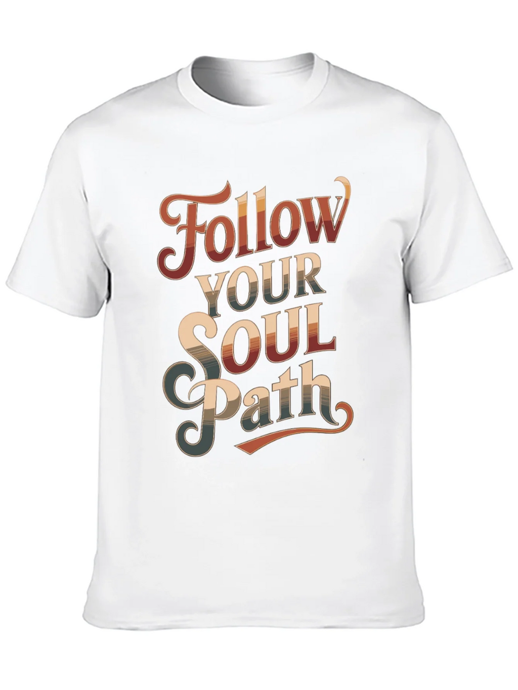 Follow Your Soul Path Graphic Tee - Retro Style product image 9