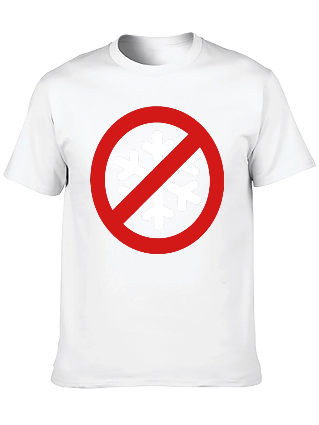 No Snowflake Zone Black T-Shirt product image 9