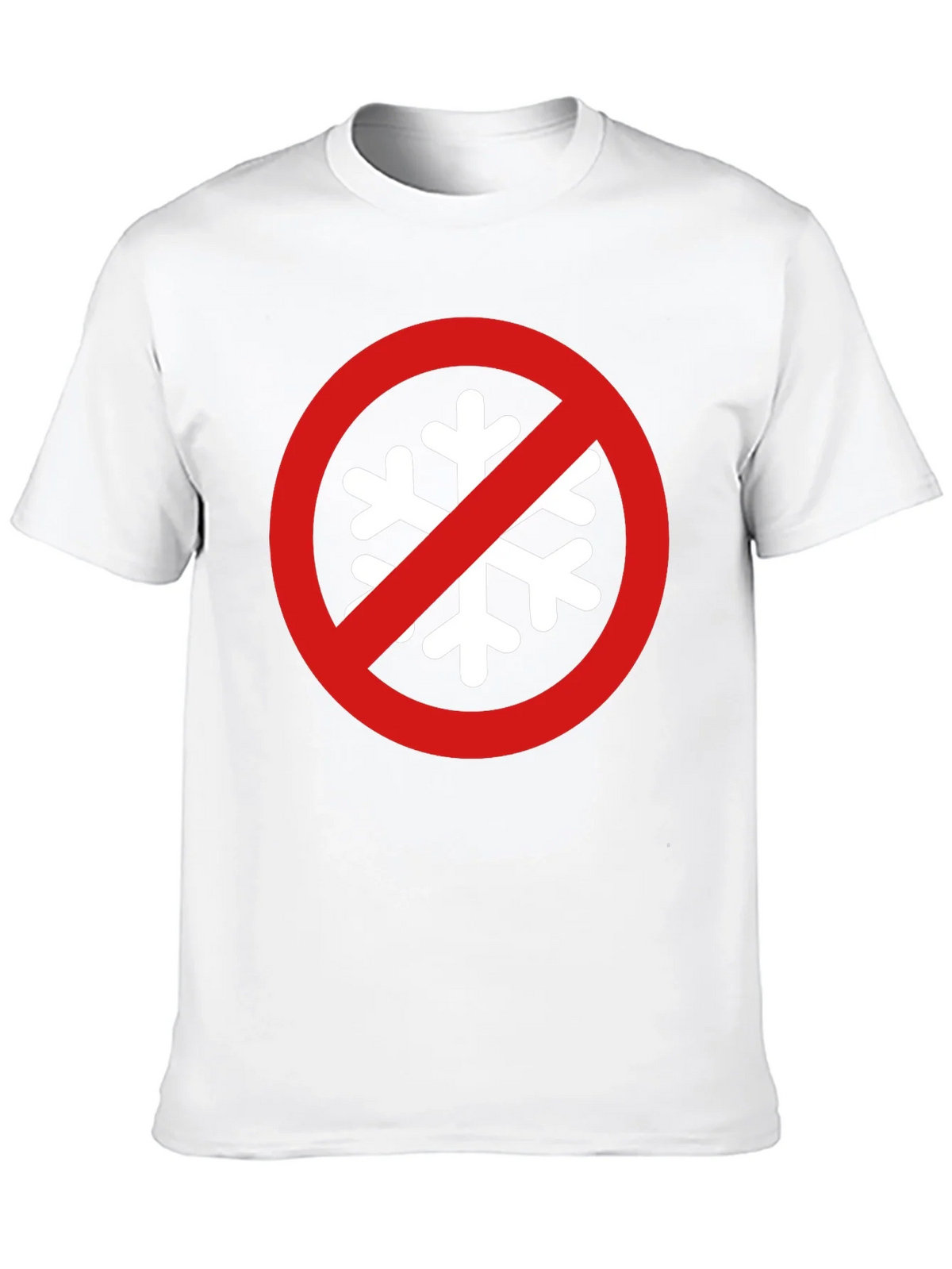 No Snowflake Zone Black T-Shirt product image 9