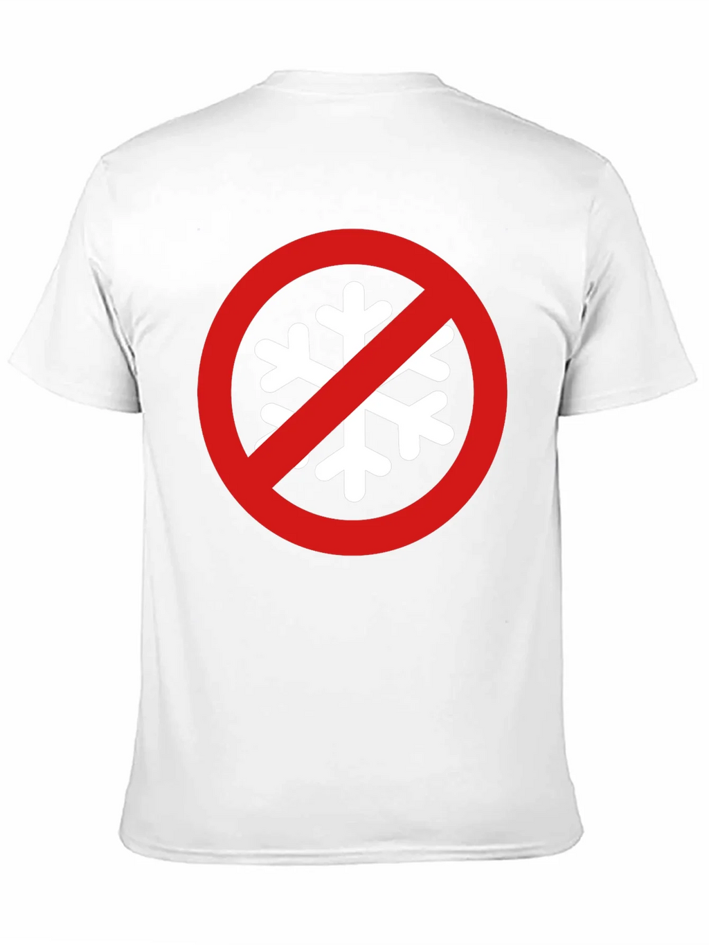 No Snowflake Zone Black T-Shirt product image 10