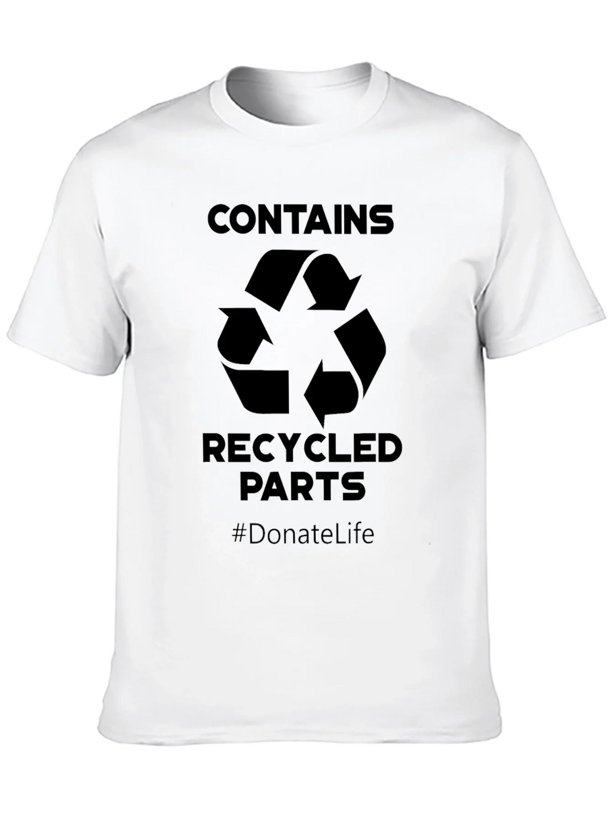 Contains Recycled Parts T-Shirt - Donate Life product image 7