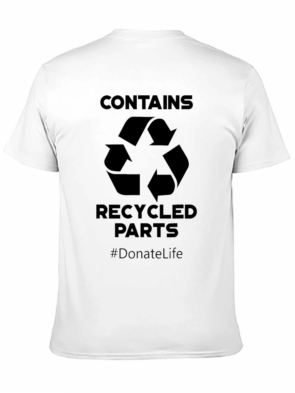 Contains Recycled Parts T-Shirt - Donate Life product image 8