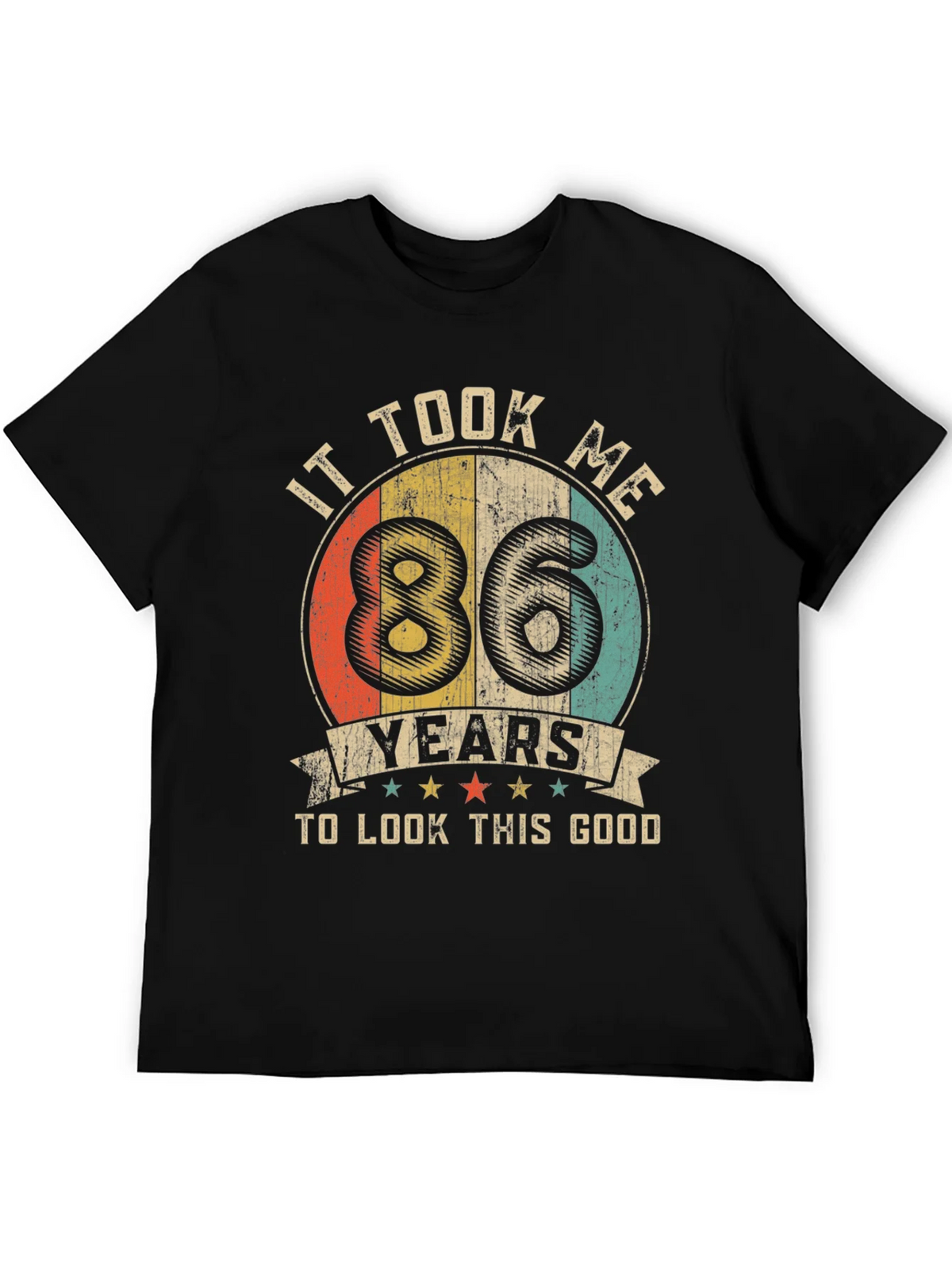86th Birthday Vintage Graphic T-Shirt product image 5