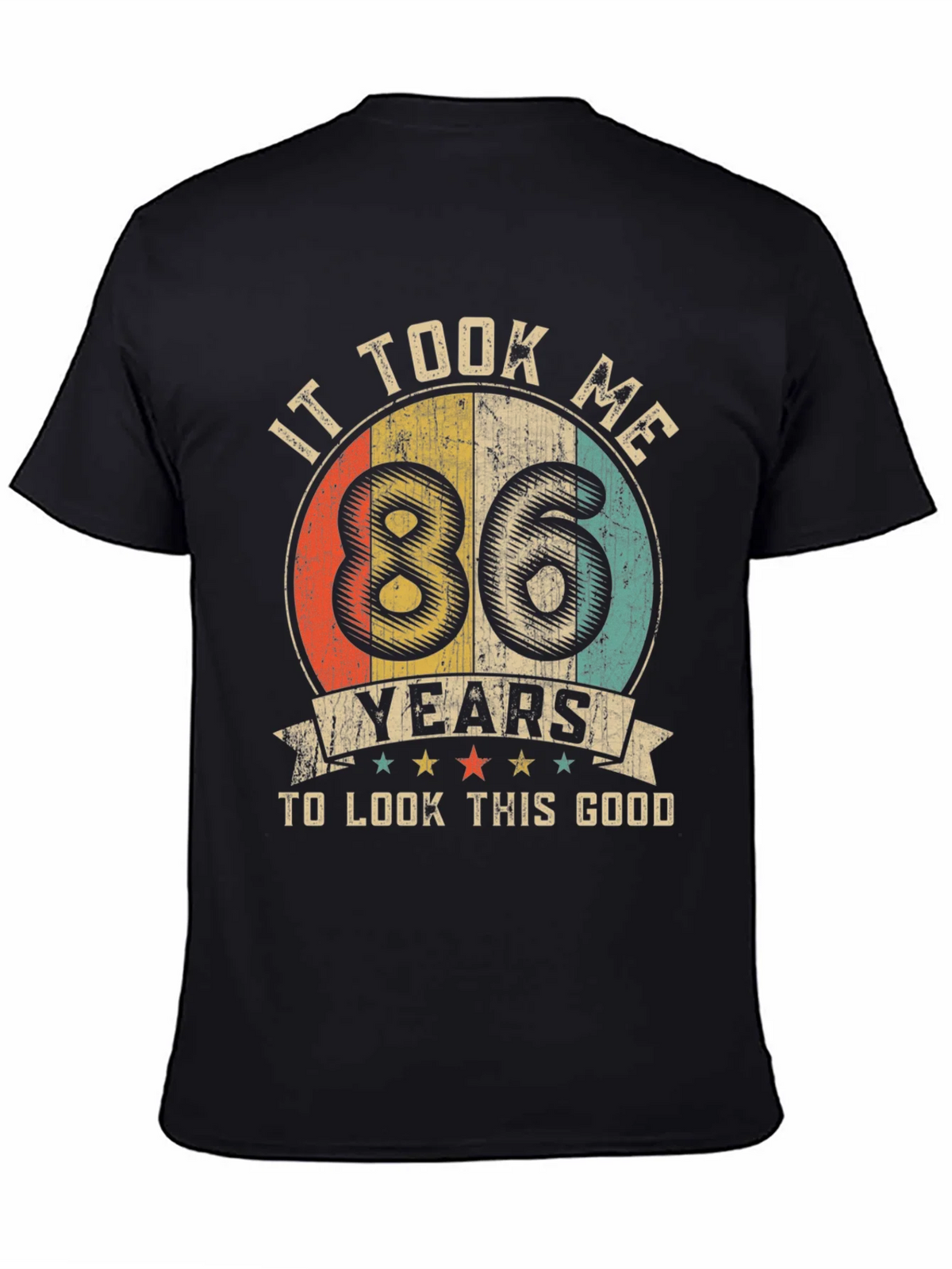 86th Birthday Vintage Graphic T-Shirt product image 4