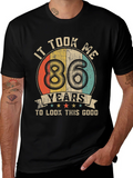 86th Birthday Vintage Graphic T-Shirt product image 1