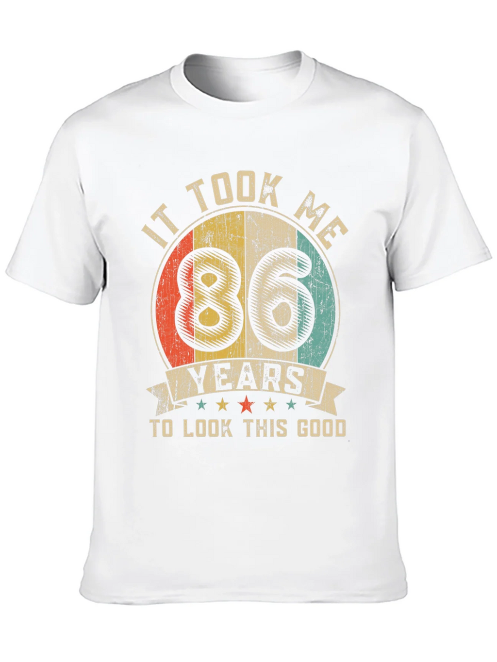 86th Birthday Vintage Graphic T-Shirt product image 9