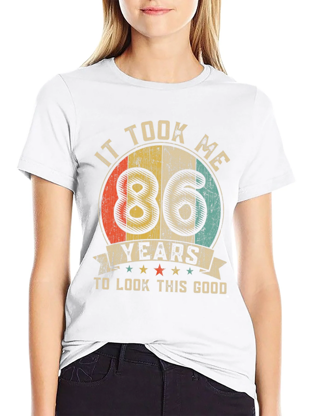 86th Birthday Vintage Graphic T-Shirt product image 8