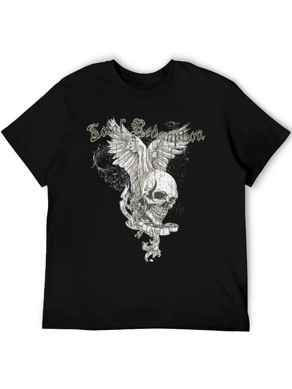 Soul Redemption Graphic Tee - Edgy Skull Design product image 5