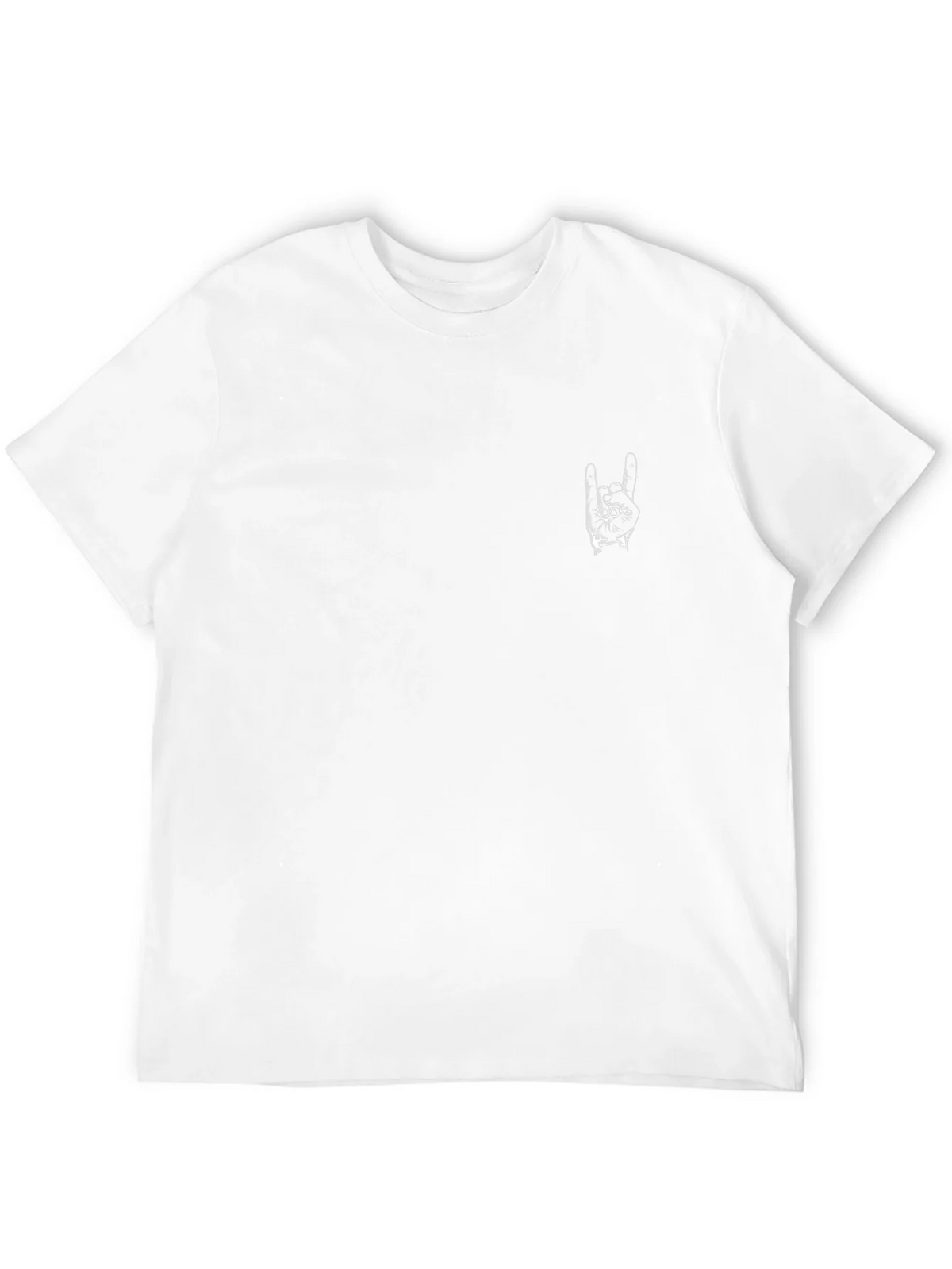 Rock On Graphic Black T-Shirt product image 8