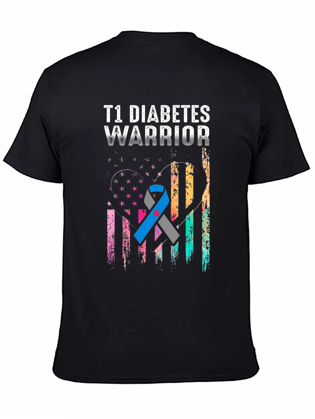 T1 Diabetes Warrior Graphic Tee product image 4