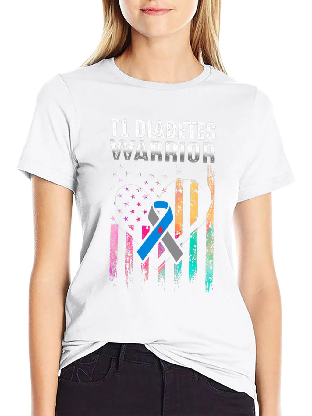 T1 Diabetes Warrior Graphic Tee product image 8