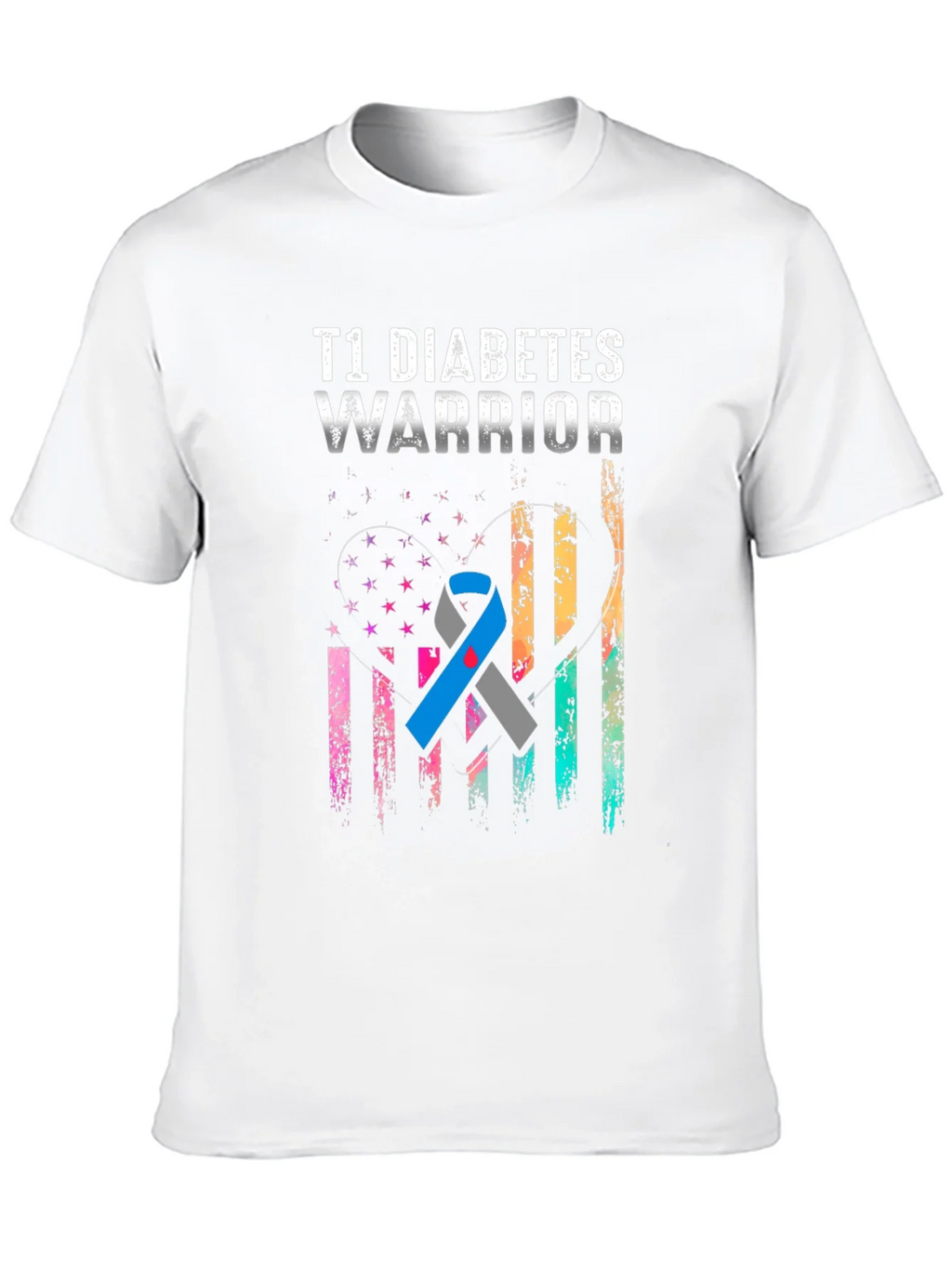 T1 Diabetes Warrior Graphic Tee product image 9