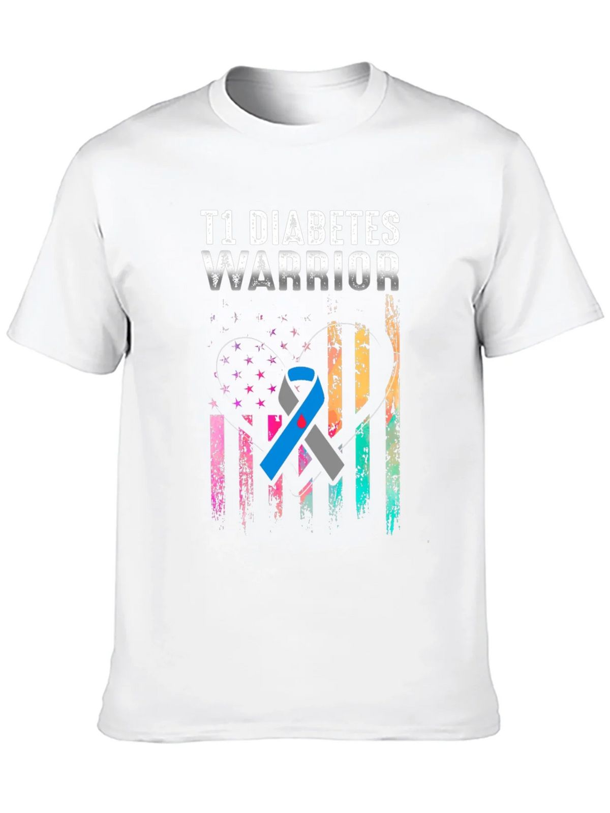 T1 Diabetes Warrior Graphic Tee product image 9