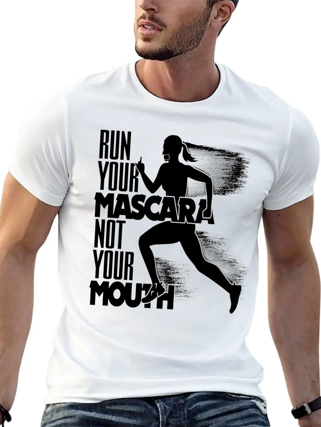 Run Your Mascara Not Mouth T-Shirt product image 11