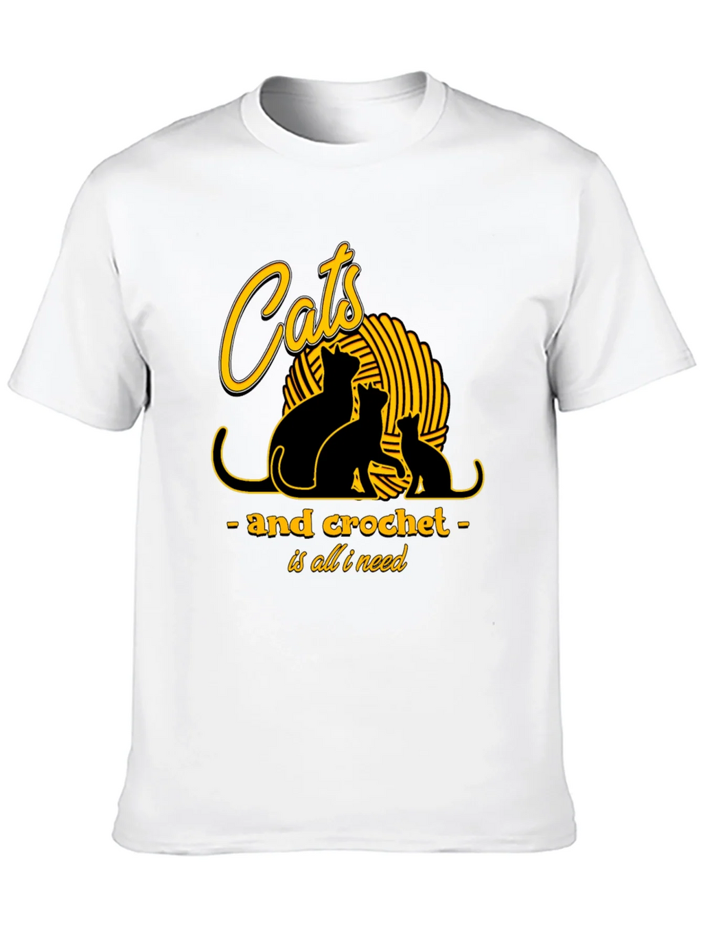 Cats and Crochet T-Shirt - Knit Lover Tee product image 9