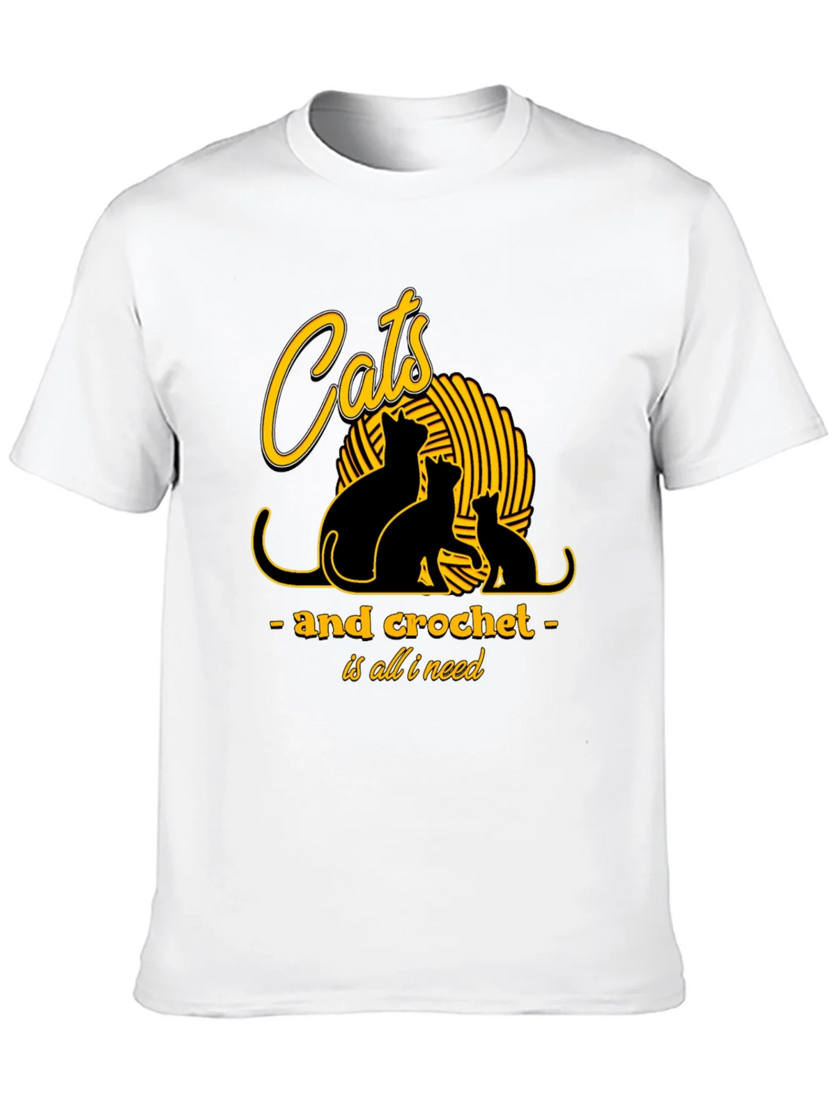 Cats and Crochet T-Shirt - Knit Lover Tee product image 9