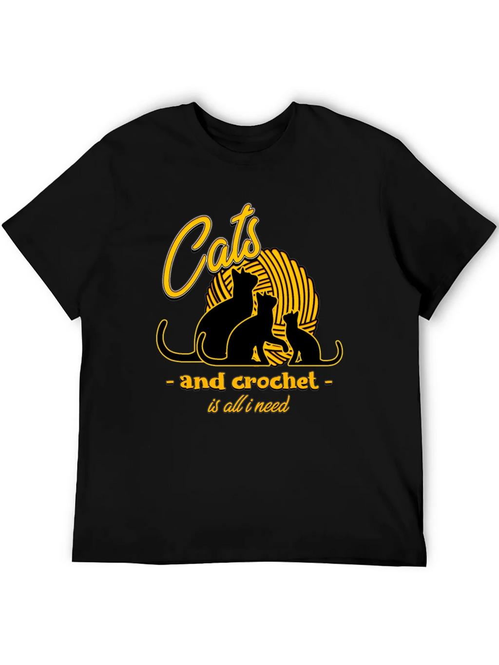 Cats and Crochet T-Shirt - Knit Lover Tee product image 5