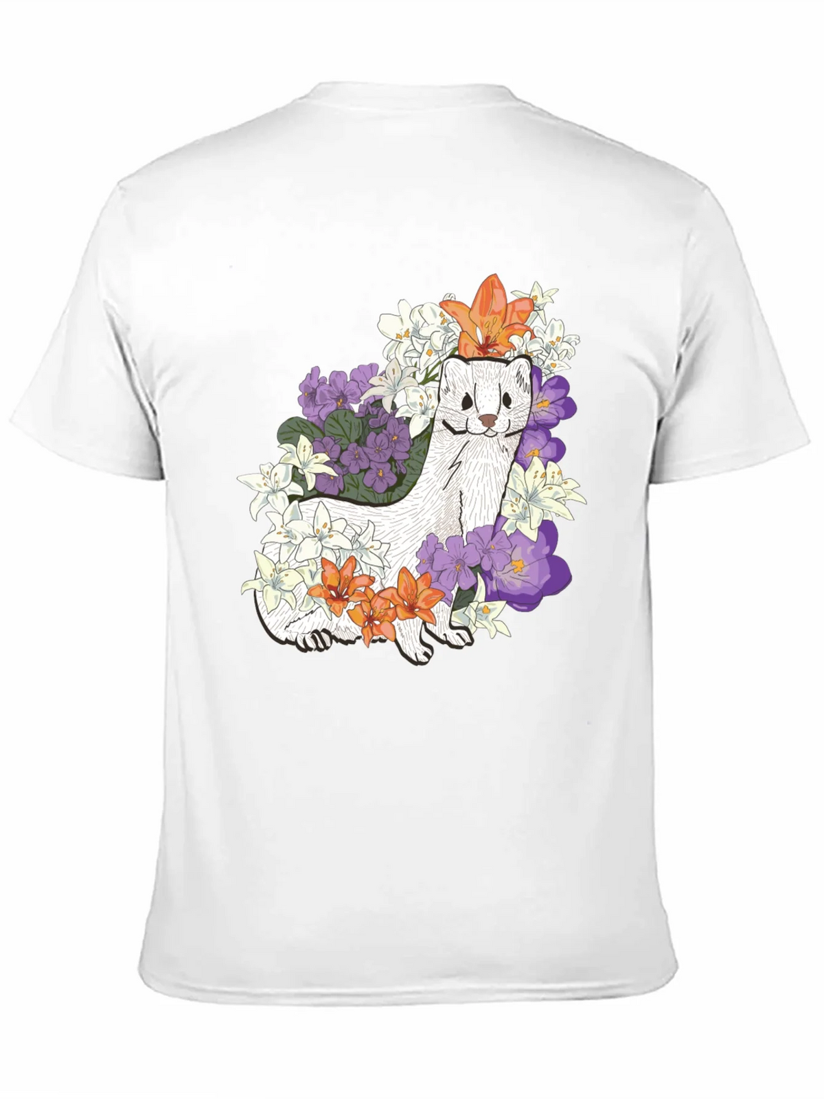 Floral Ferret Graphic Tee product image 10